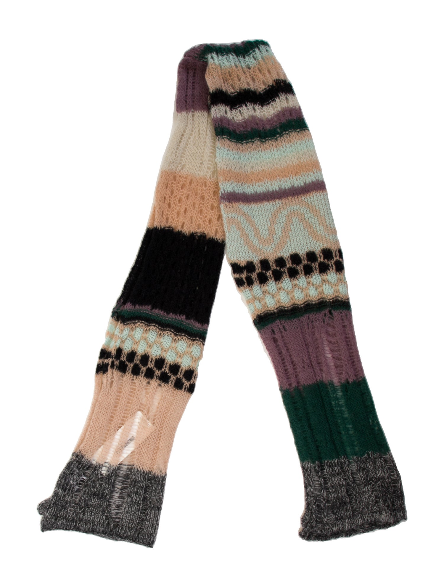 M Missoni Striped Scarf