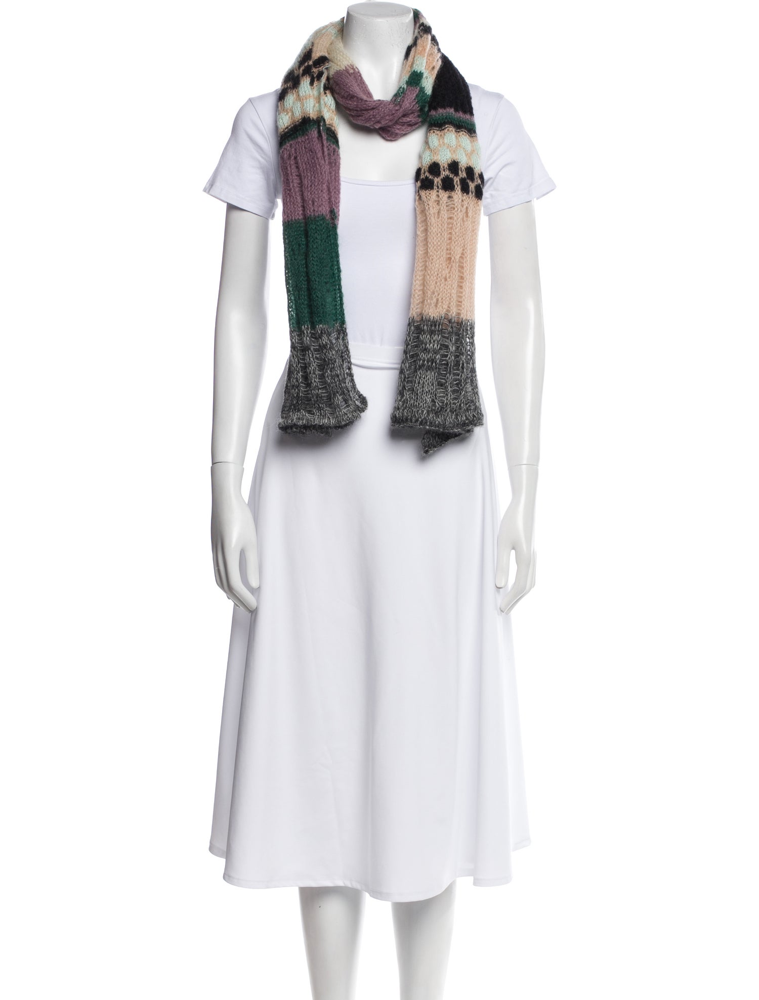 M Missoni Striped Scarf