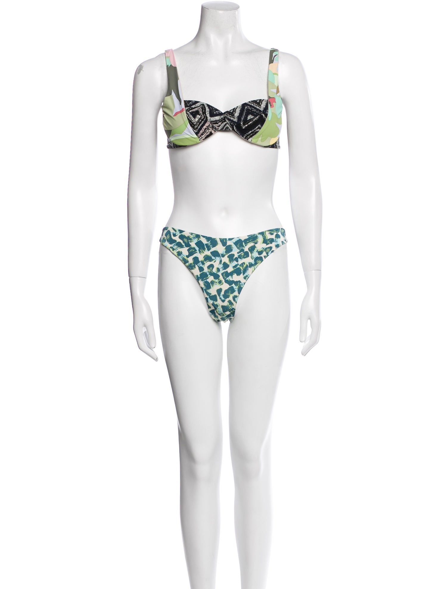 M Missoni Printed Bikini w/ Tags