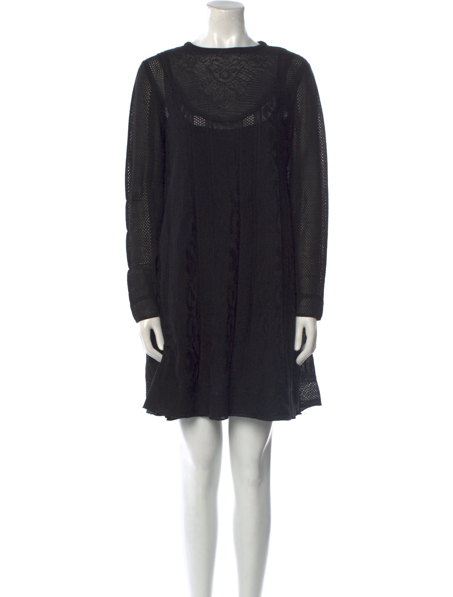 M Missoni Virgin Wool Mini Dress