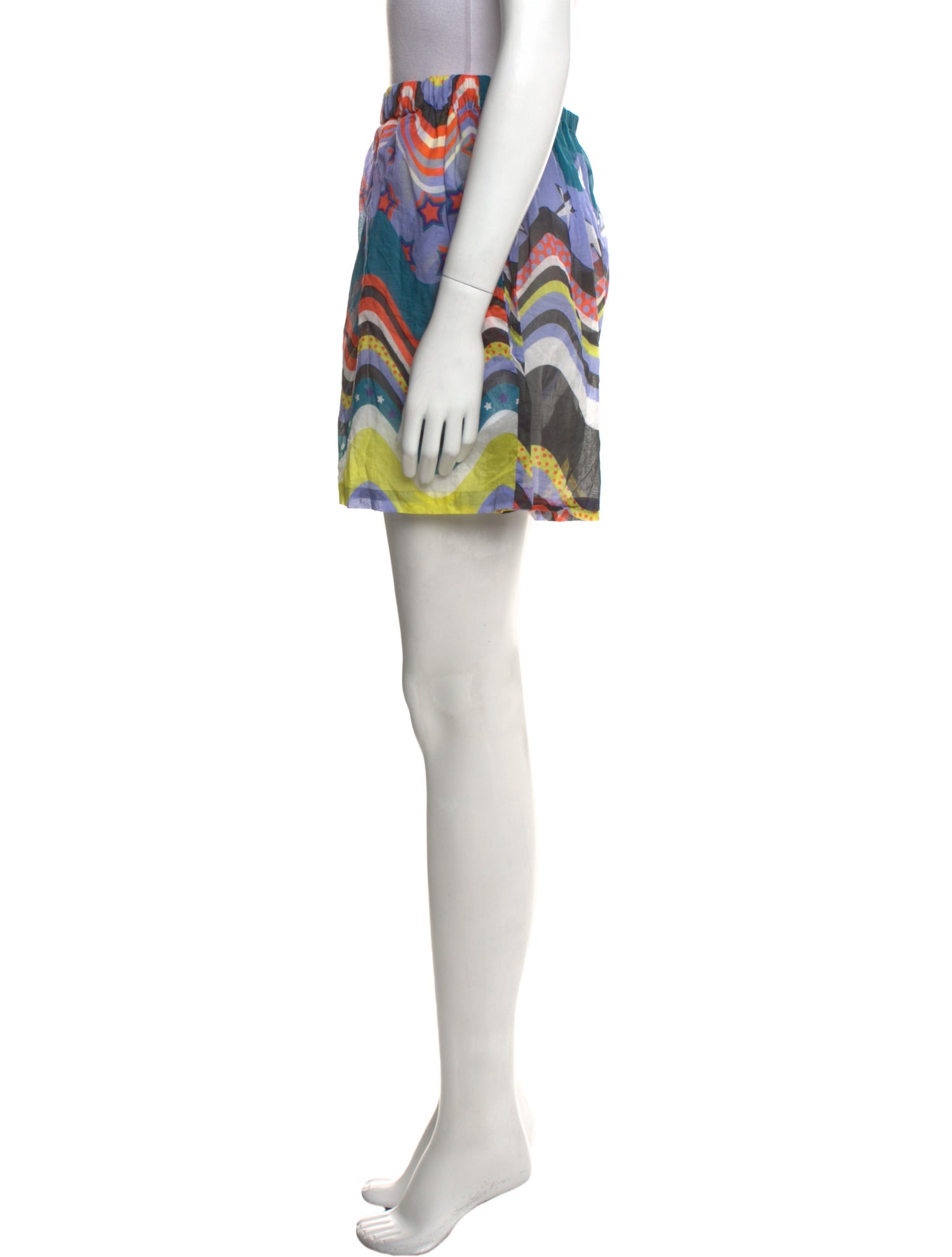 M Missoni Printed Mini Shorts