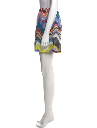 M Missoni Printed Mini Shorts