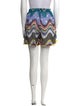M Missoni Printed Mini Shorts