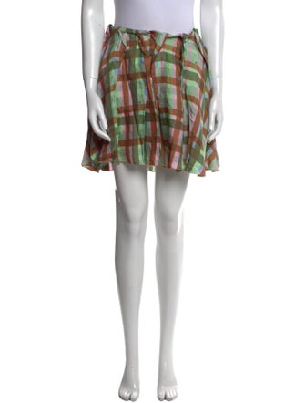 M Missoni Silk Mini Skirt