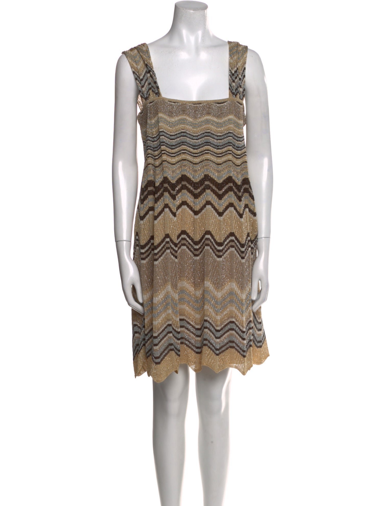 M Missoni Printed Mini Dress