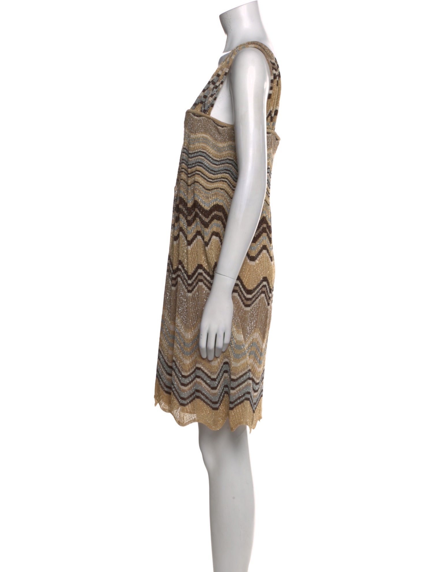 M Missoni Printed Mini Dress