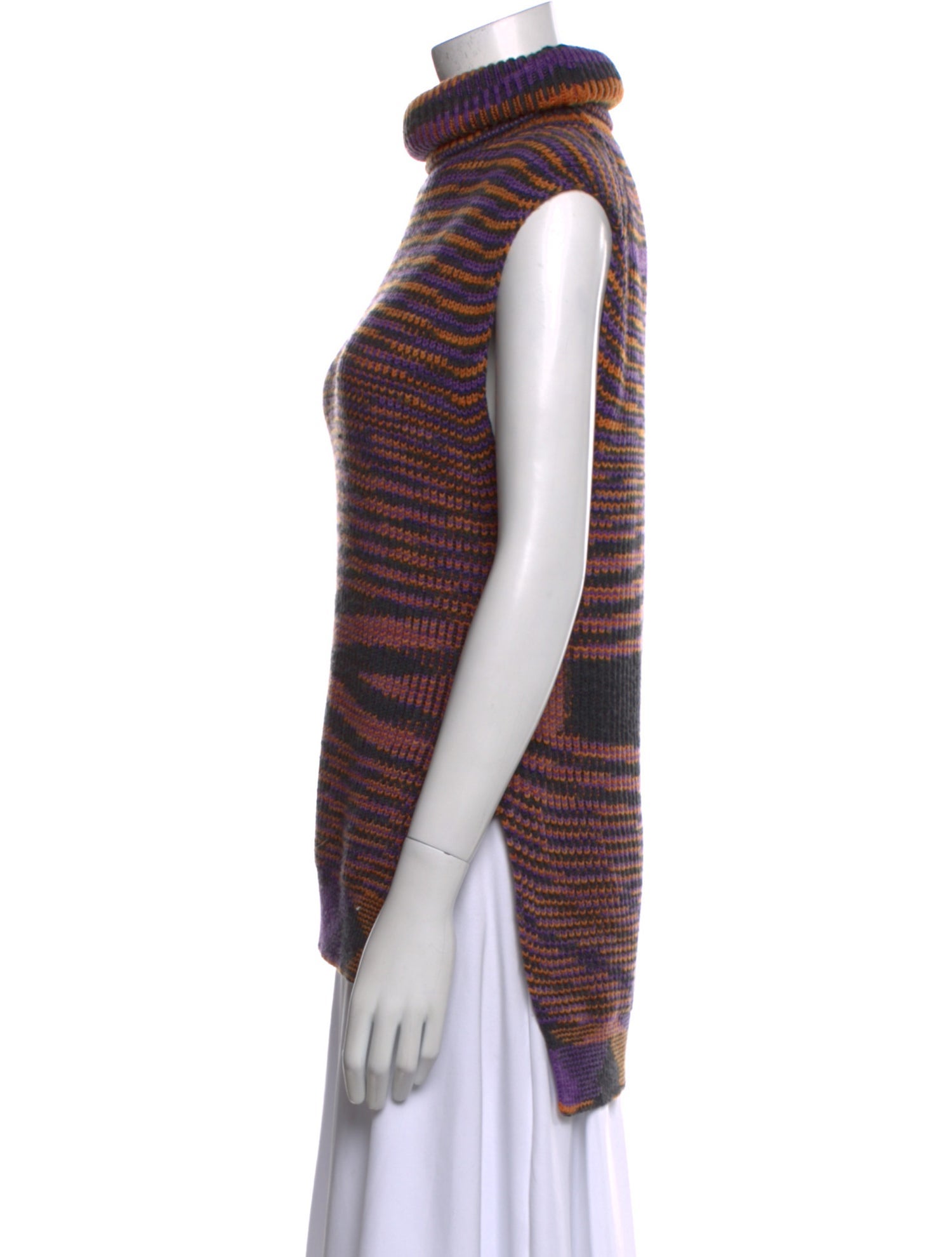 M Missoni Merino Wool Striped Sweater