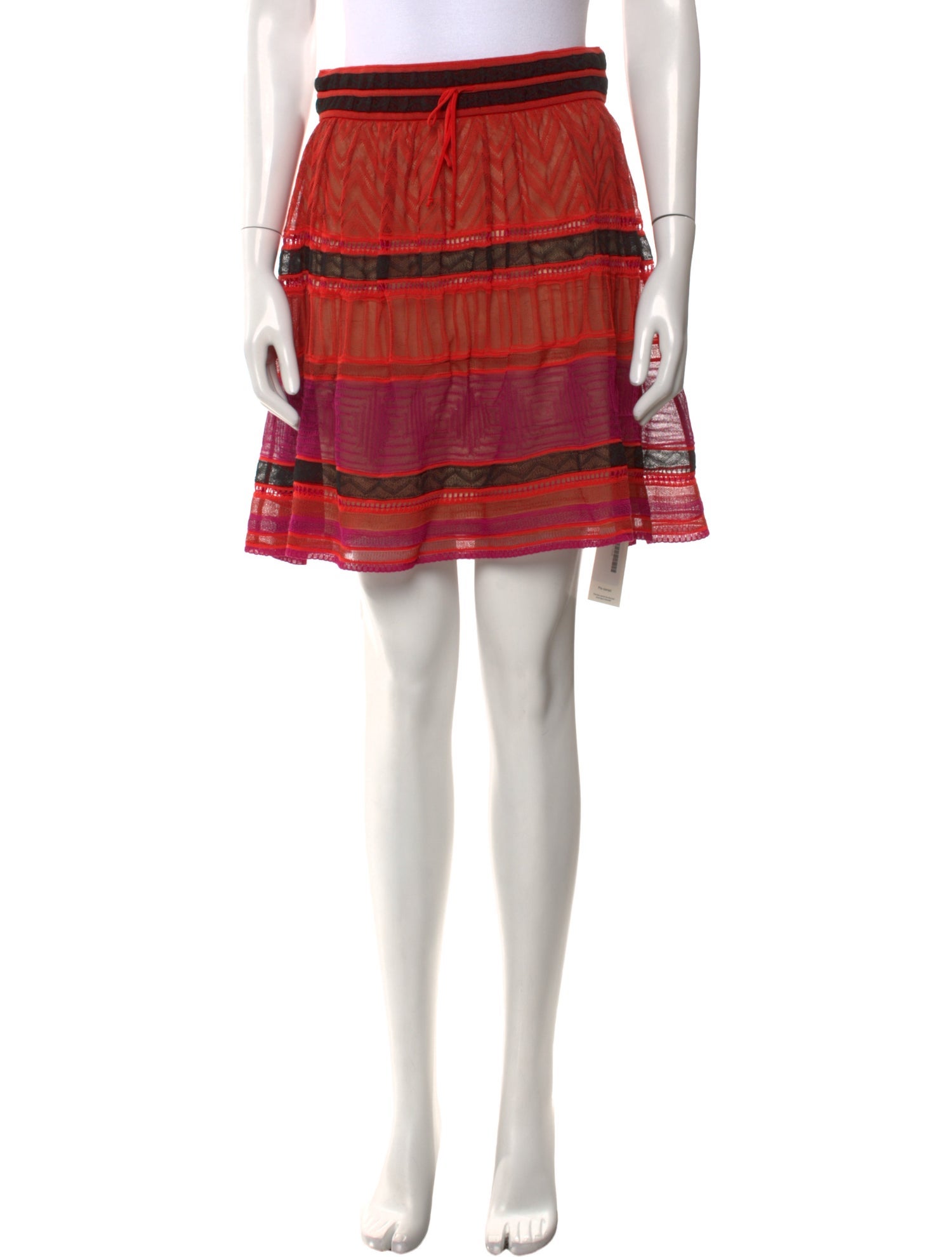 M Missoni Printed Knee-Length Skirt