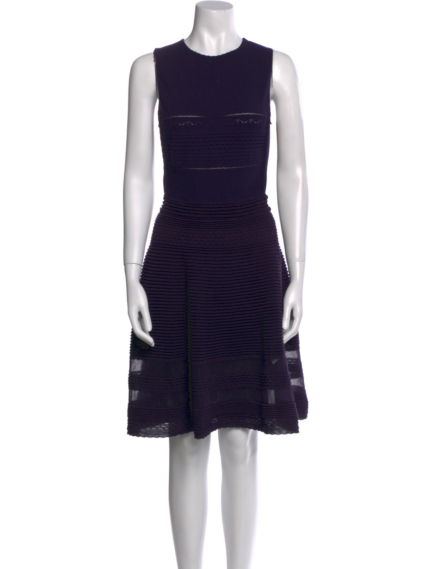 M Missoni Striped Mini Dress