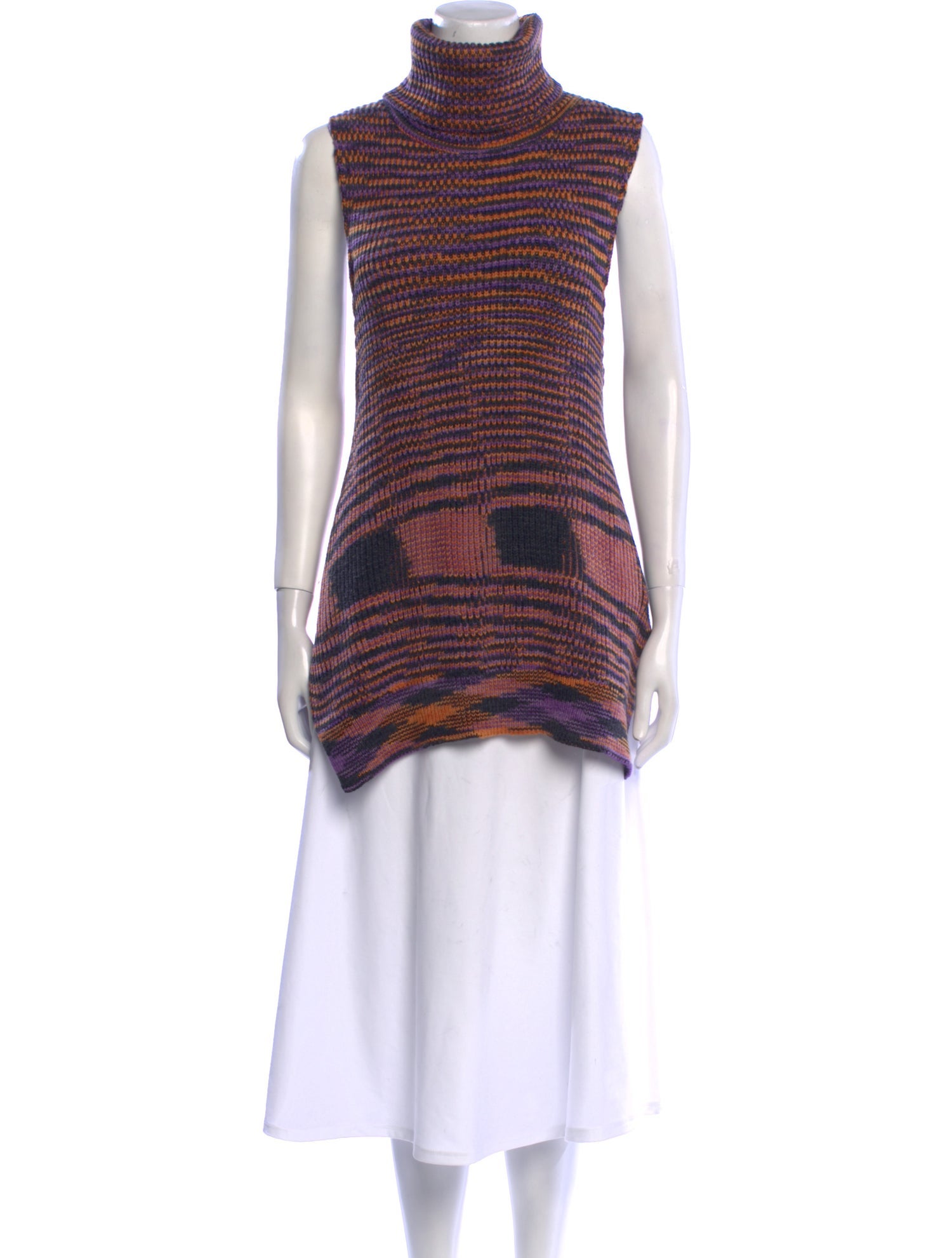 M Missoni Merino Wool Striped Sweater