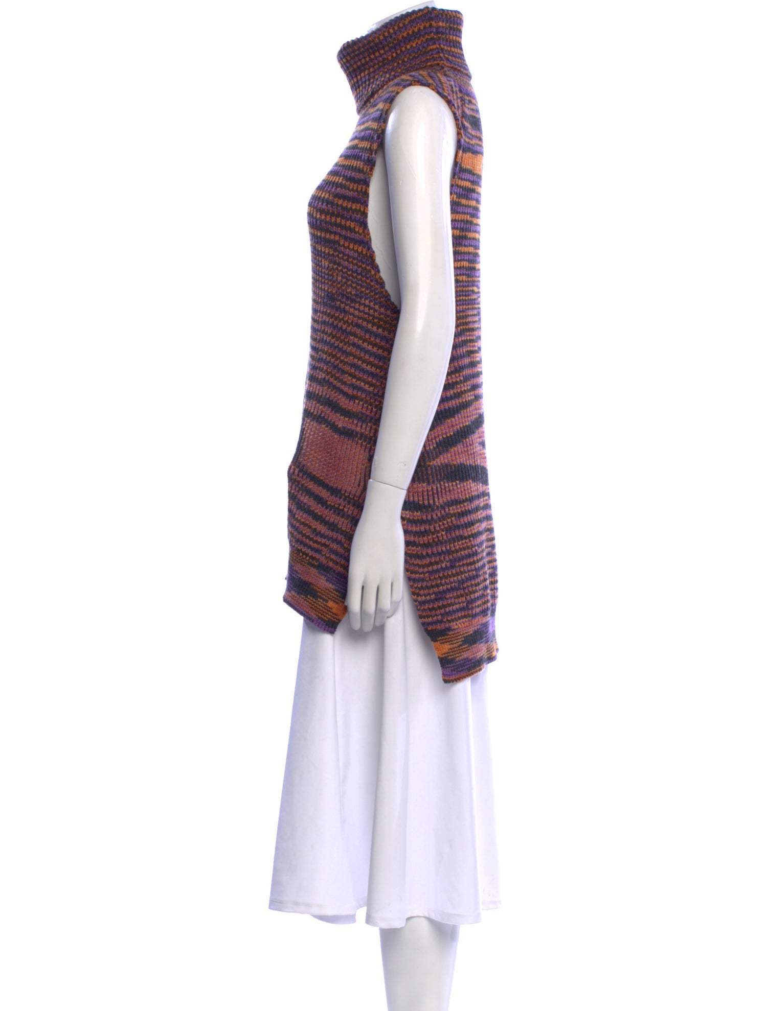 M Missoni Merino Wool Striped Sweater