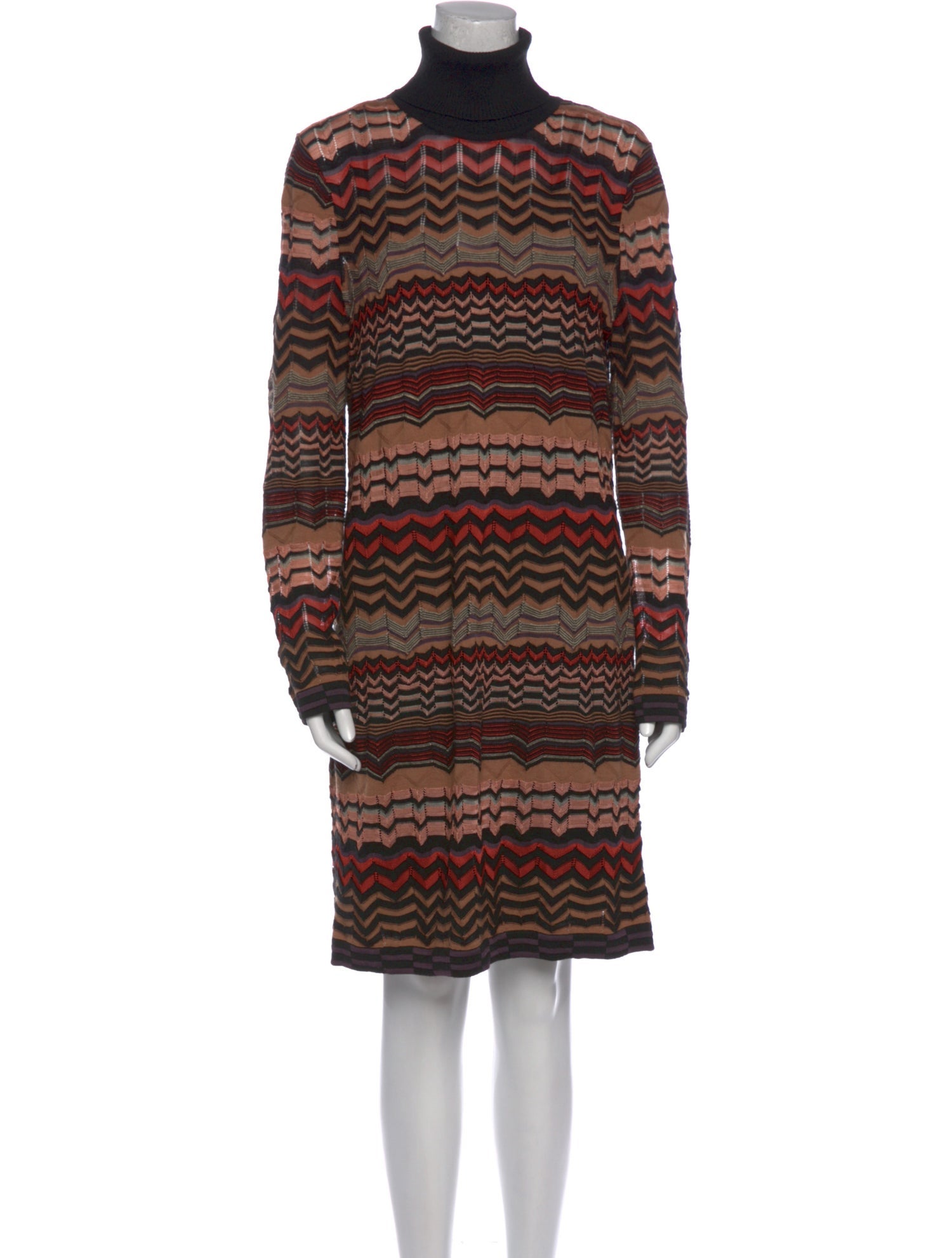 M Missoni Striped Mini Dress