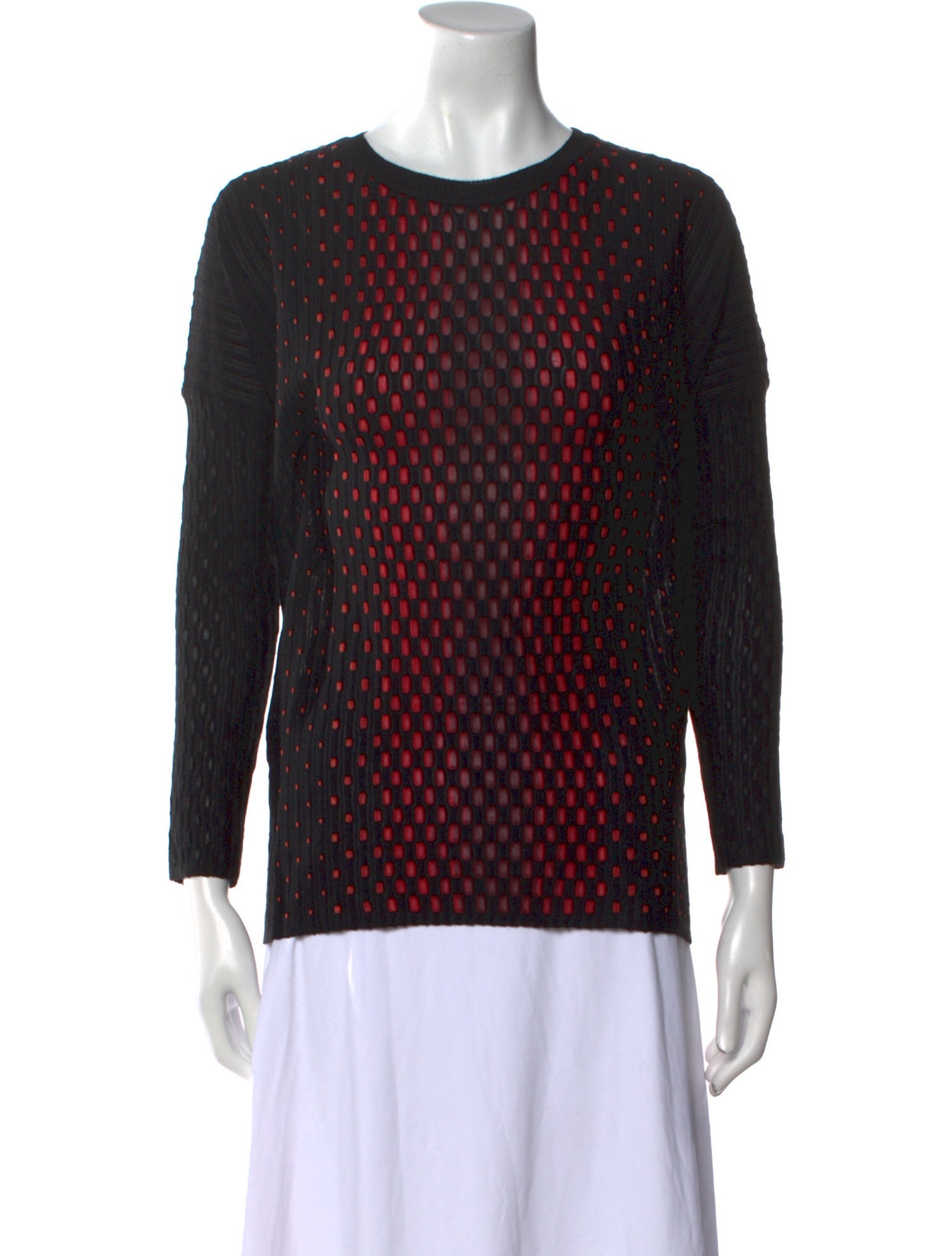 M Missoni Printed Crew Neck Sweatshirt