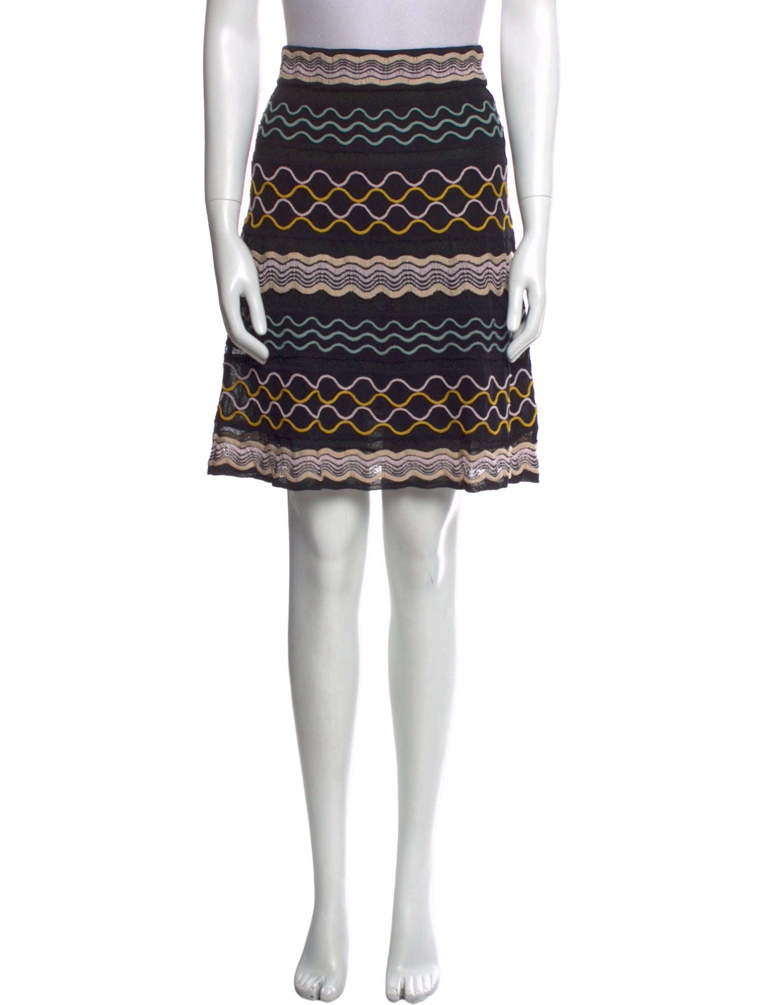 M Missoni Printed Knee-Length Skirt