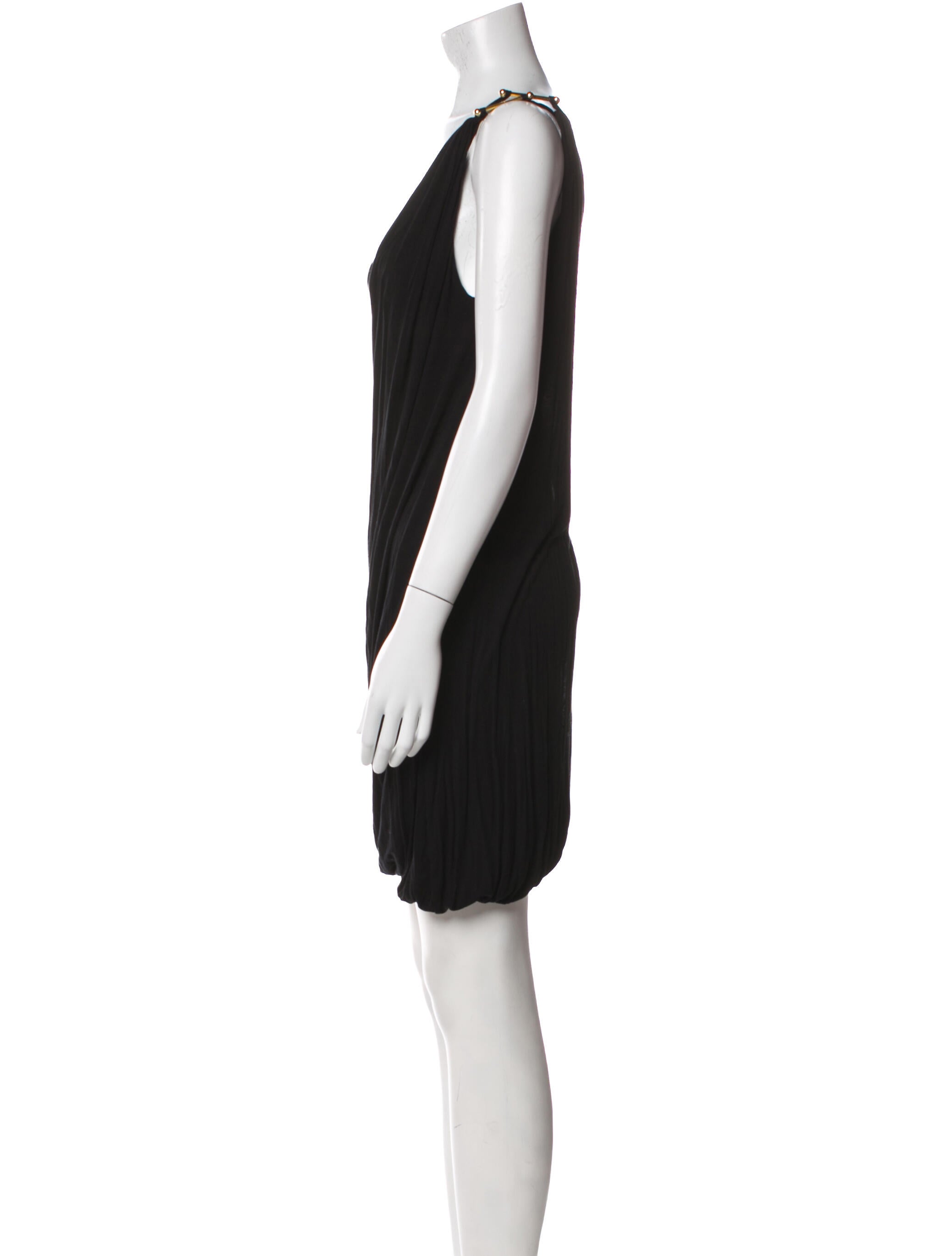 M Missoni One-Shoulder Knee-Length Dress