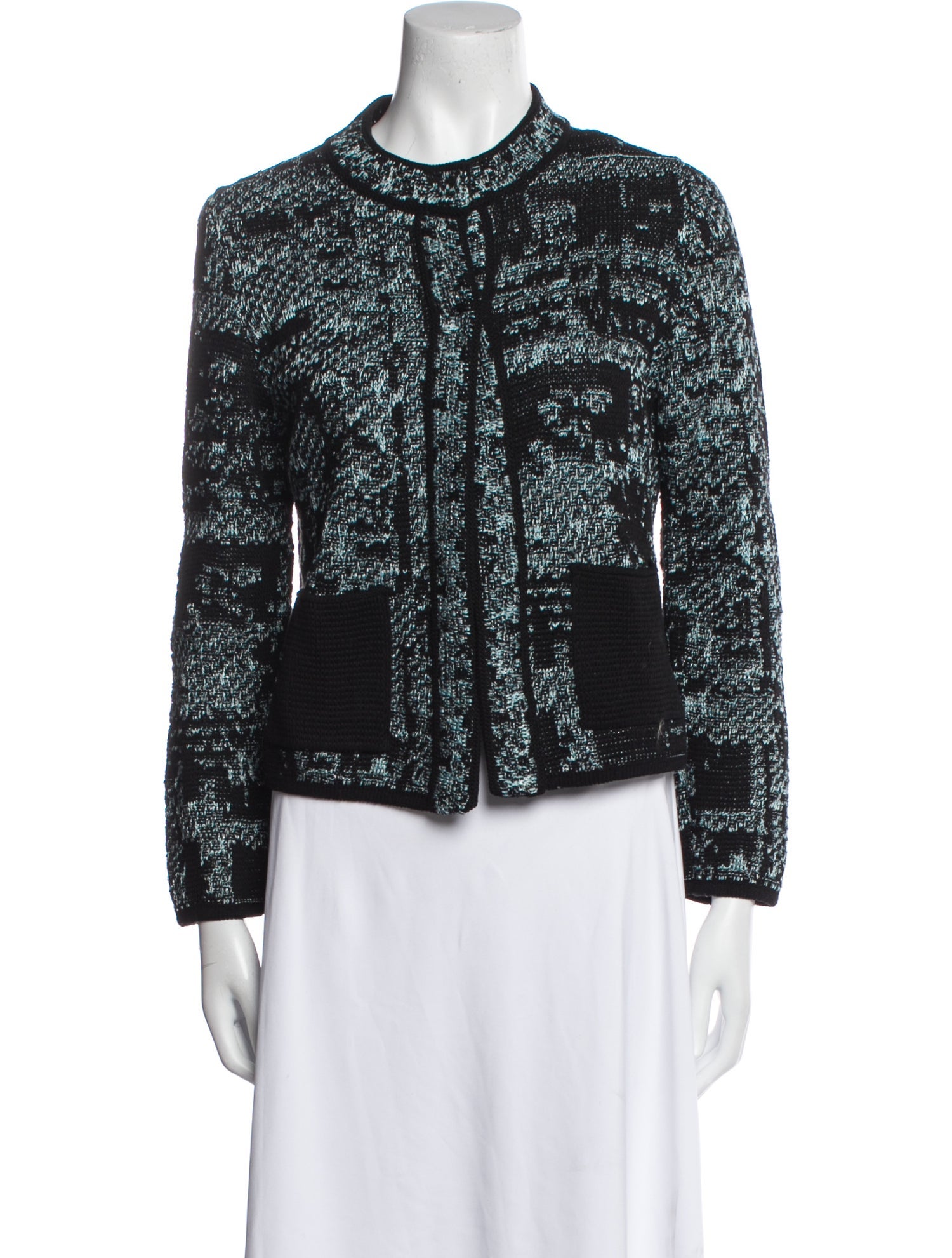 M Missoni Tweed Pattern Jacket