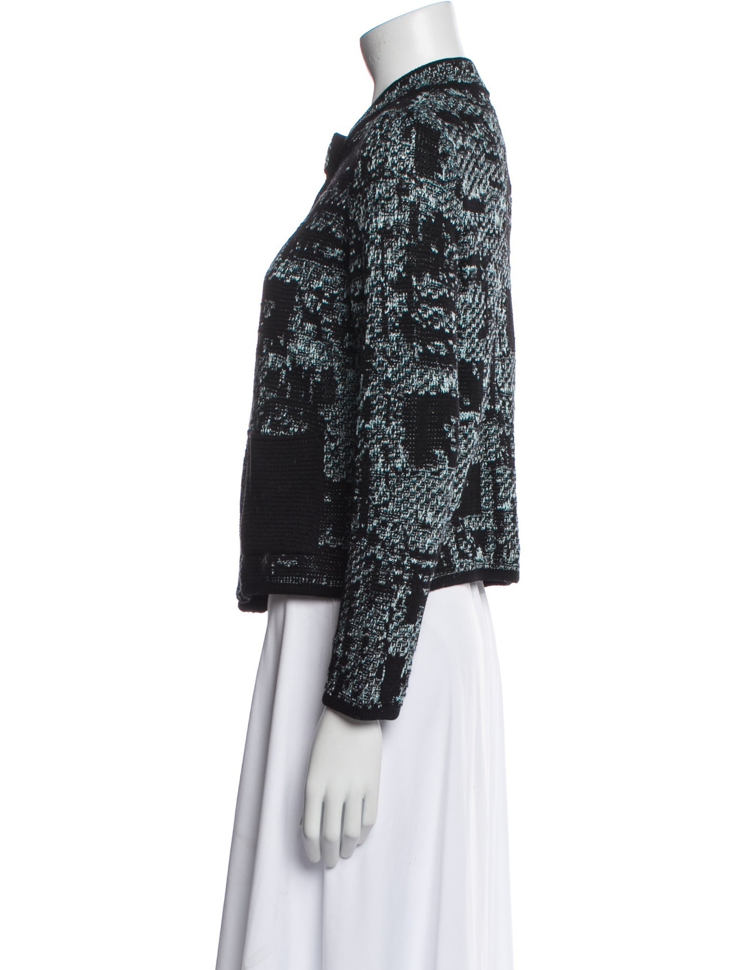 M Missoni Tweed Pattern Jacket