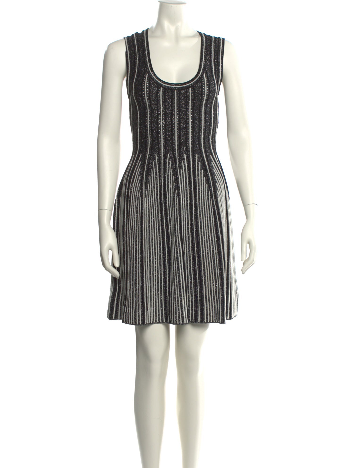 M Missoni Striped Mini Dress