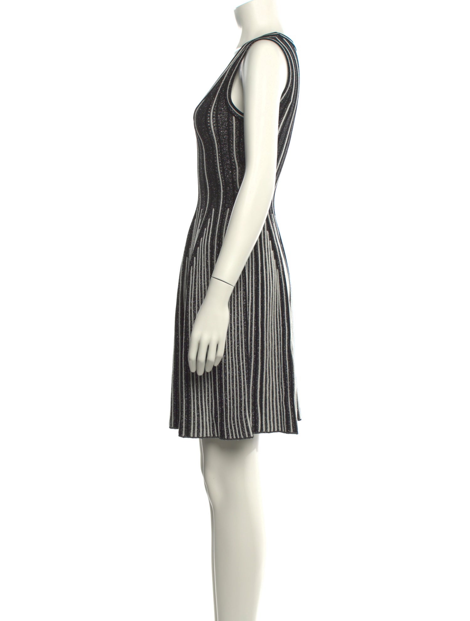 M Missoni Striped Mini Dress