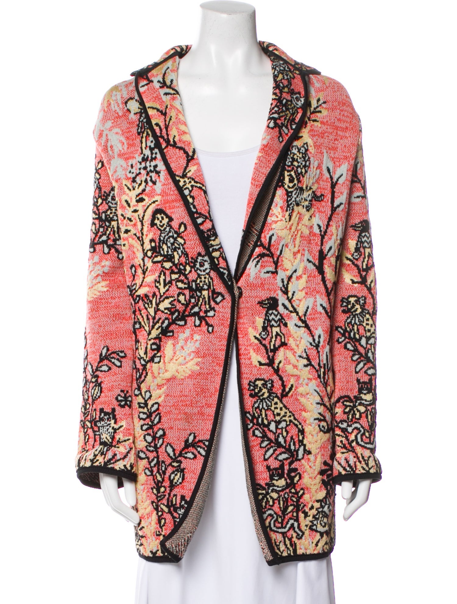 M Missoni Floral Print Coat