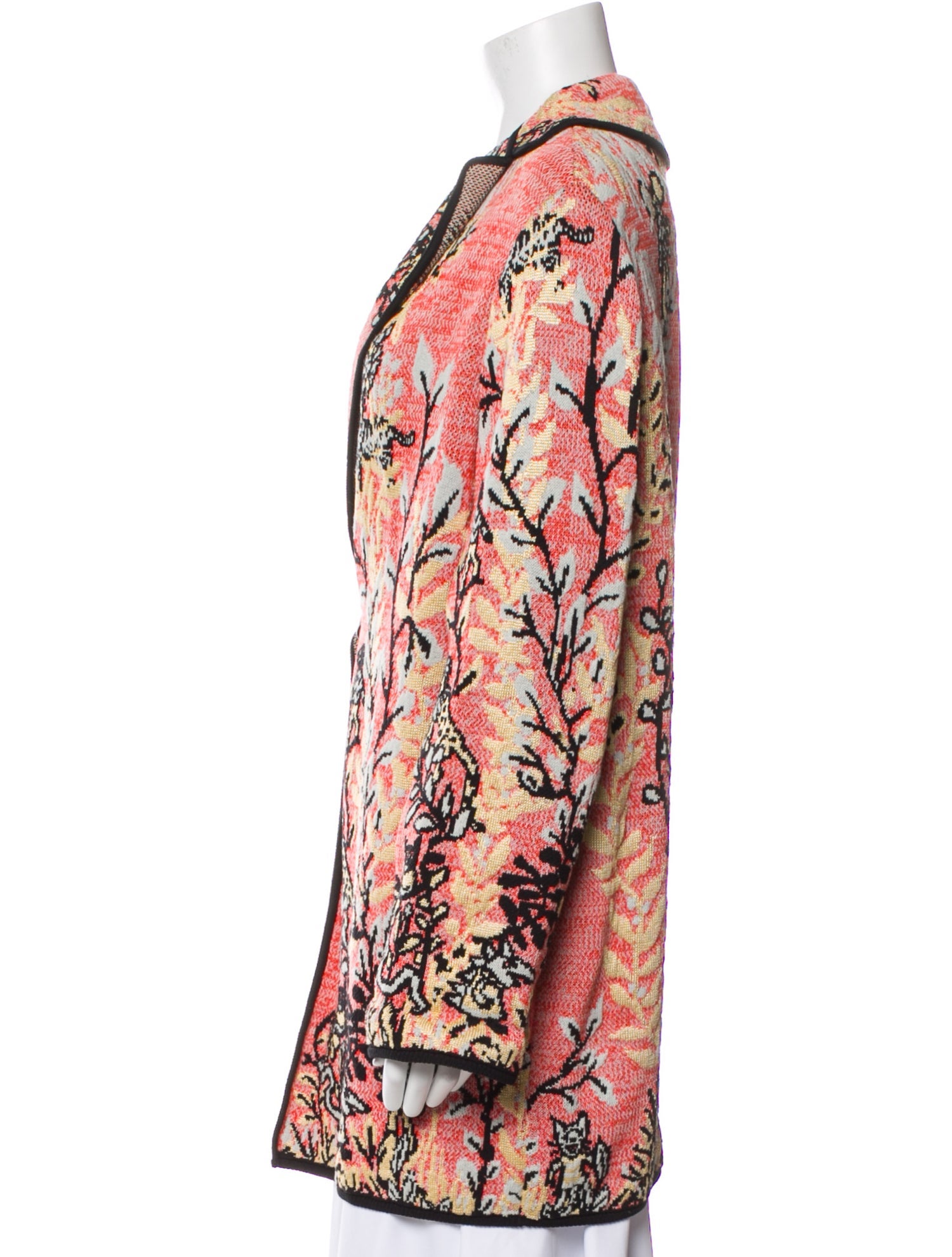 M Missoni Floral Print Coat