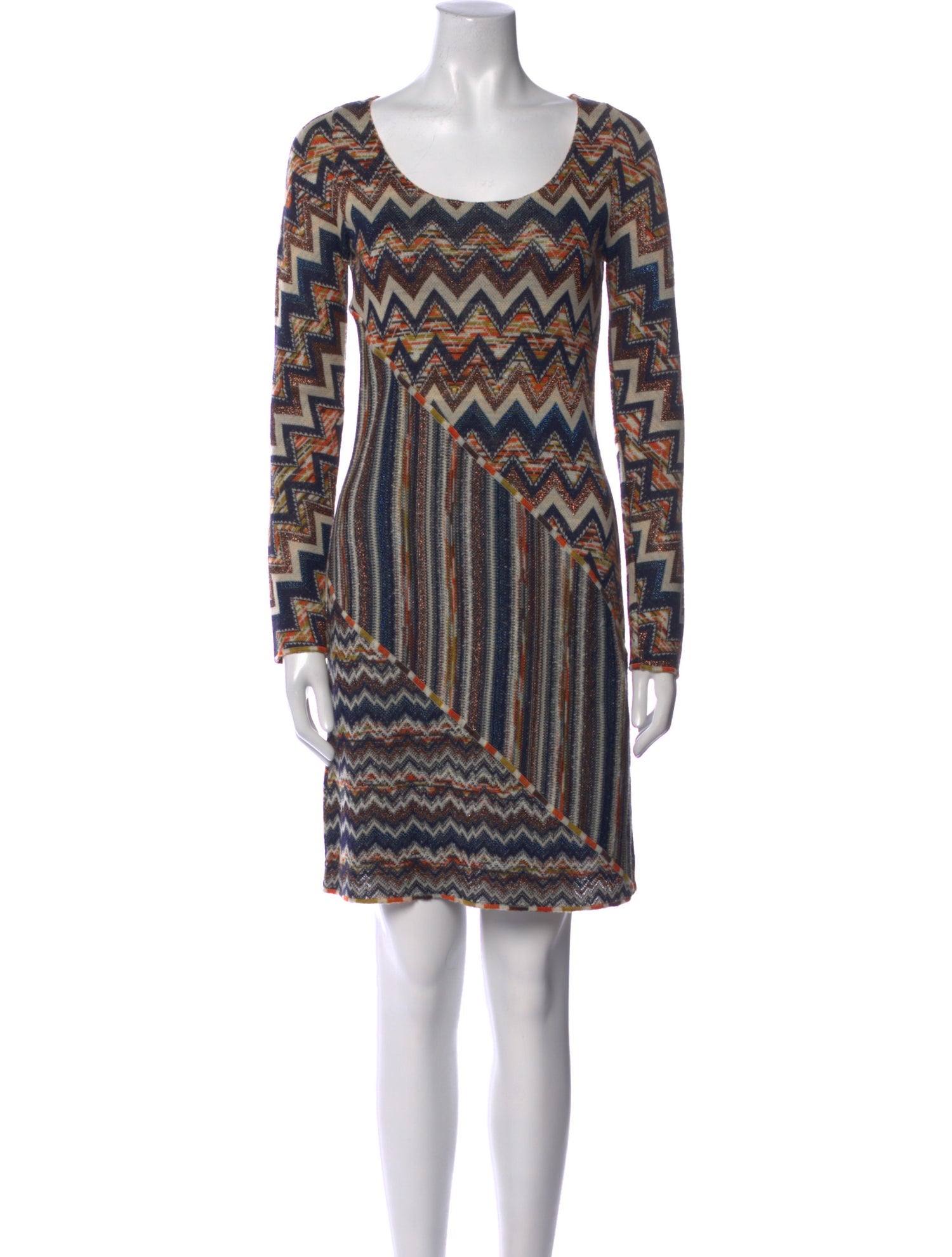 M Missoni Wool Mini Dress