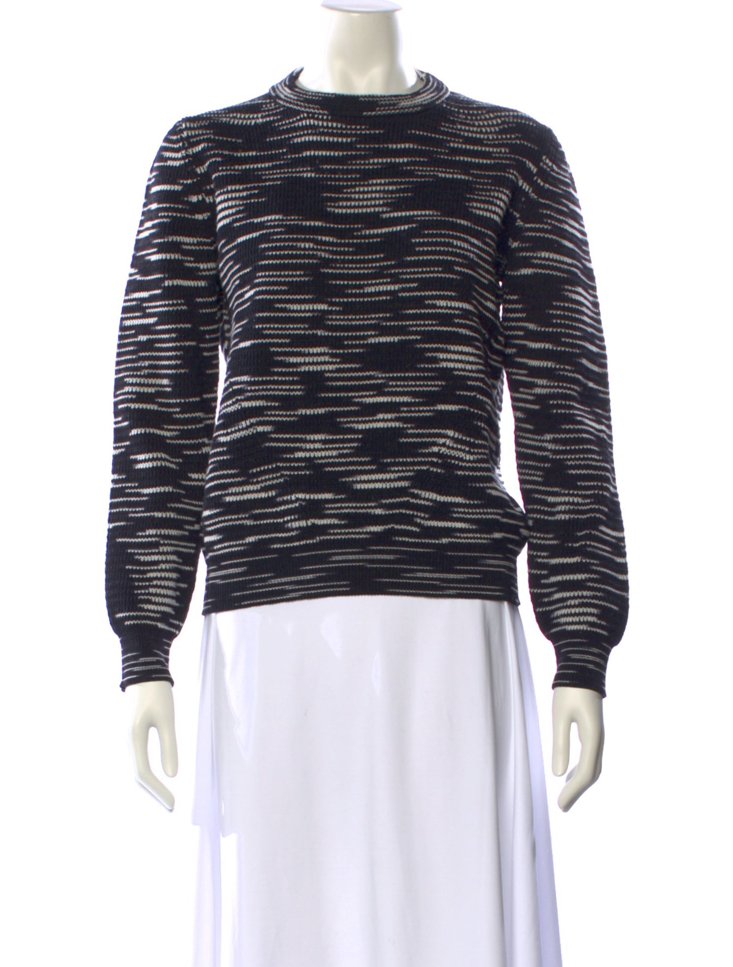 M Missoni Wool Striped Sweater