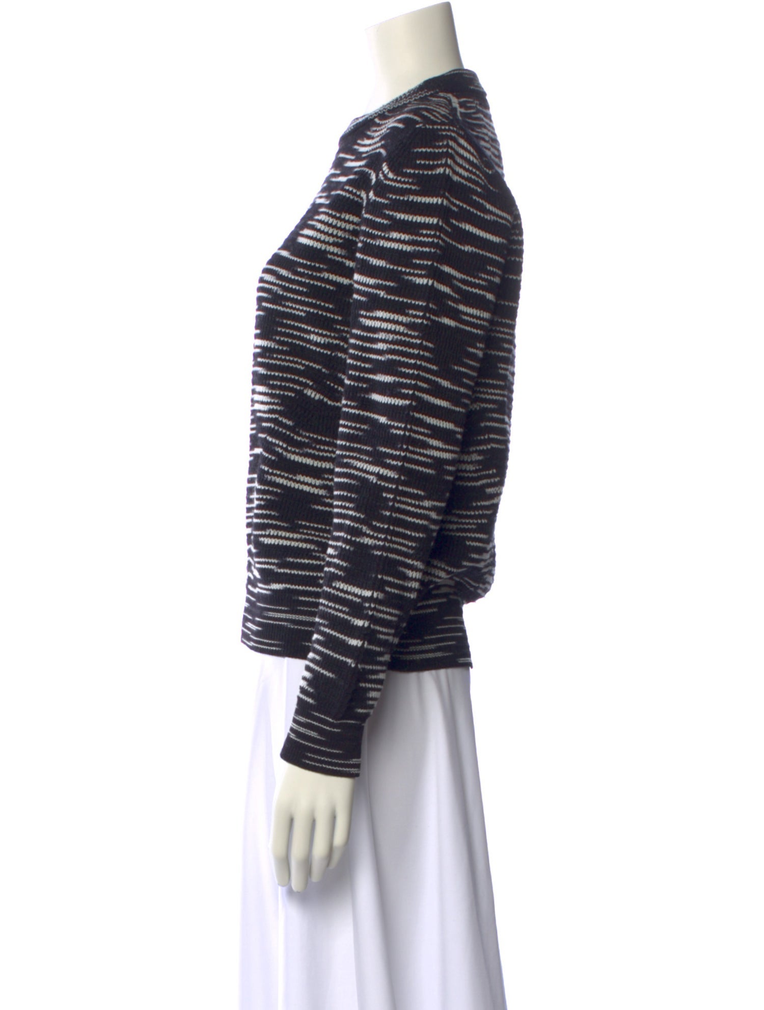 M Missoni Wool Striped Sweater
