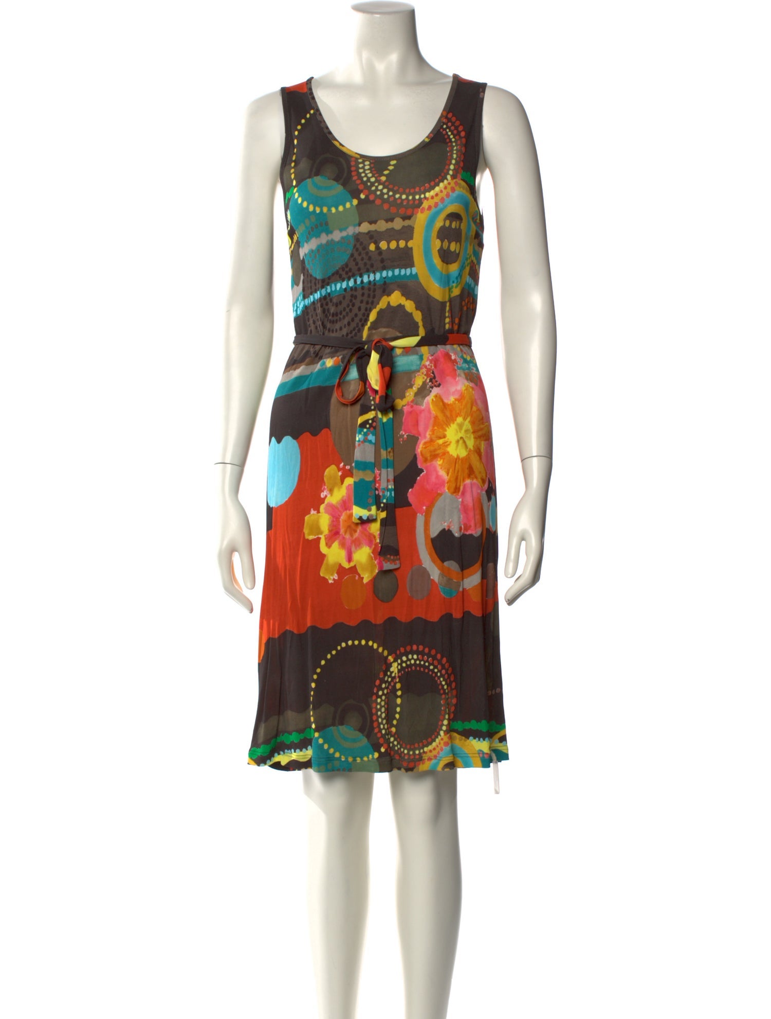 M Missoni Printed Knee-Length Dress