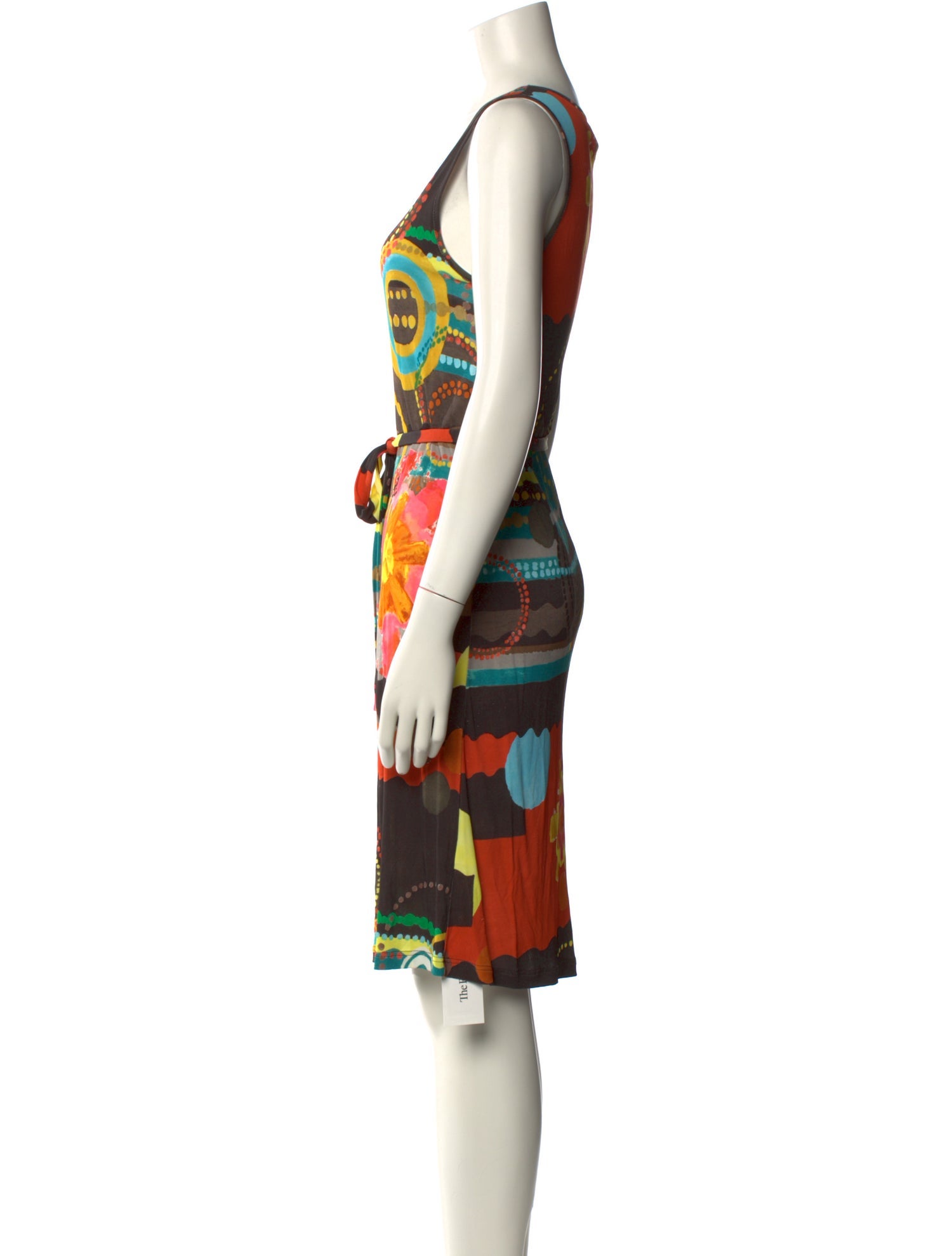 M Missoni Printed Knee-Length Dress