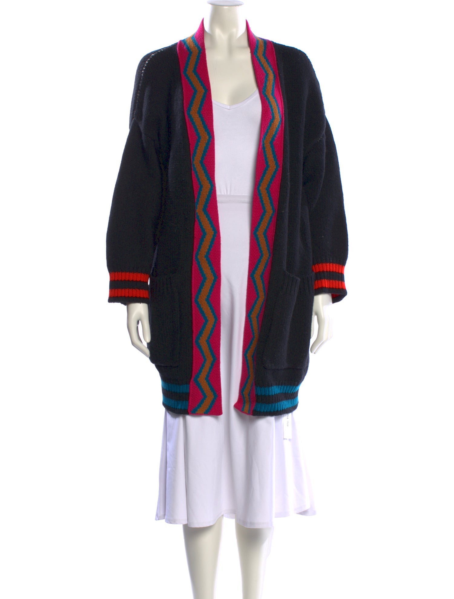 M Missoni Virgin Wool Striped Sweater