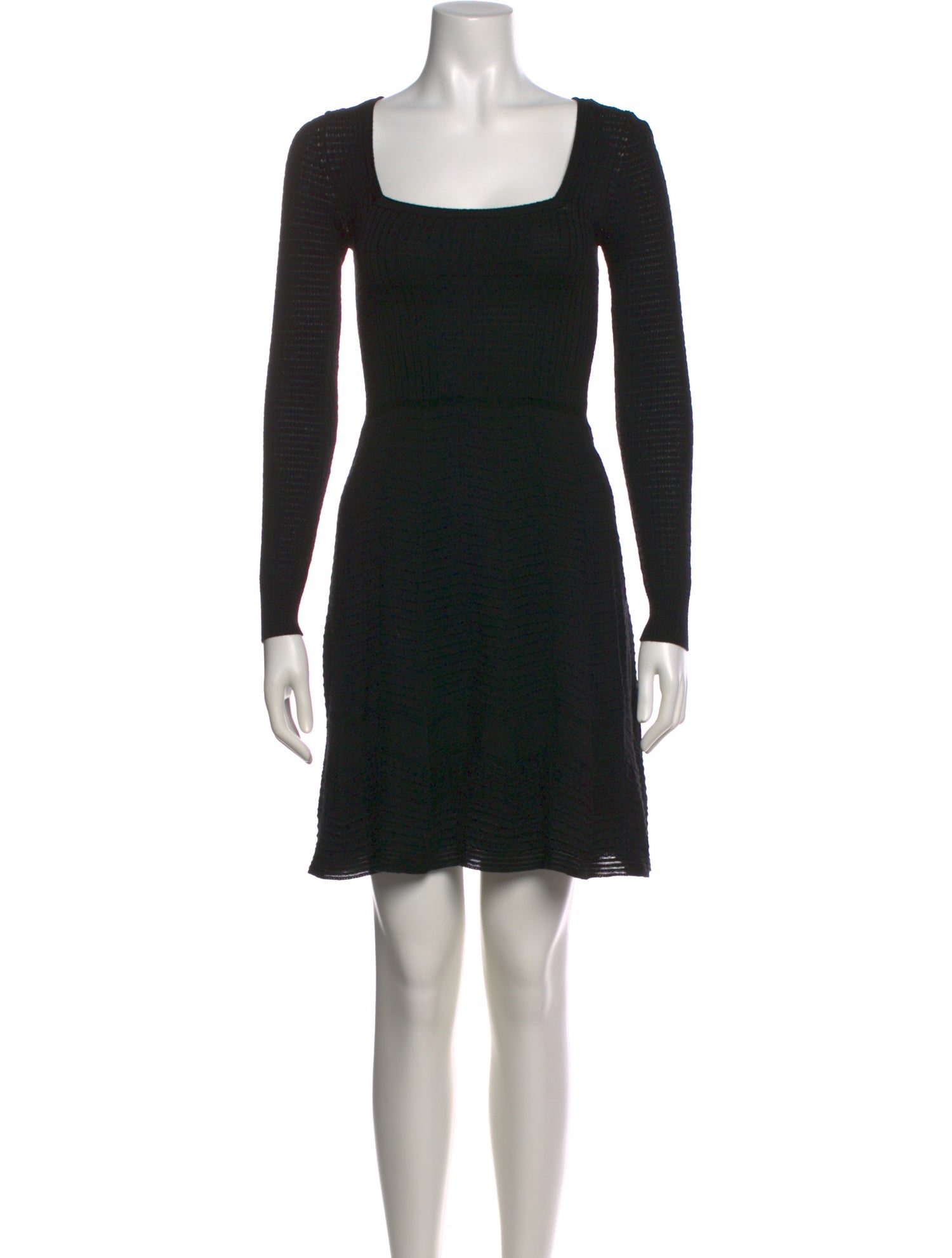 M Missoni Square Neckline Mini Dress