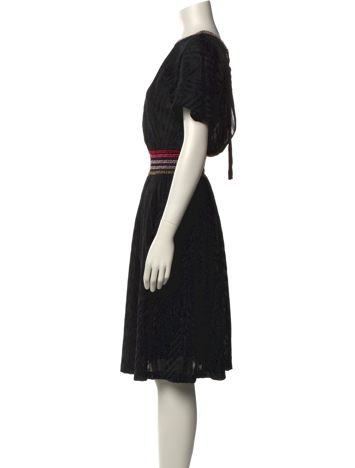 M Missoni Printed Midi Length Dress