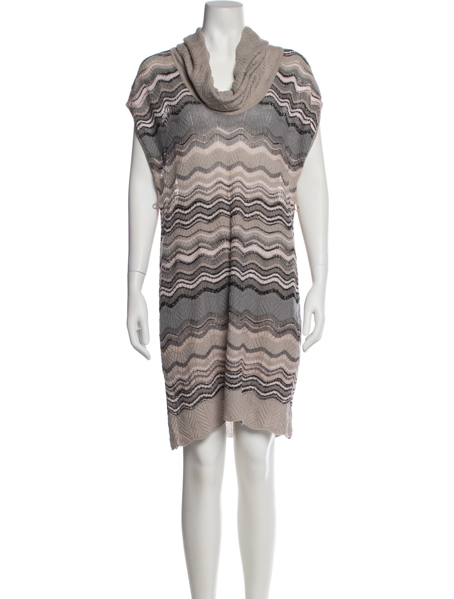 M Missoni Striped Mini Dress