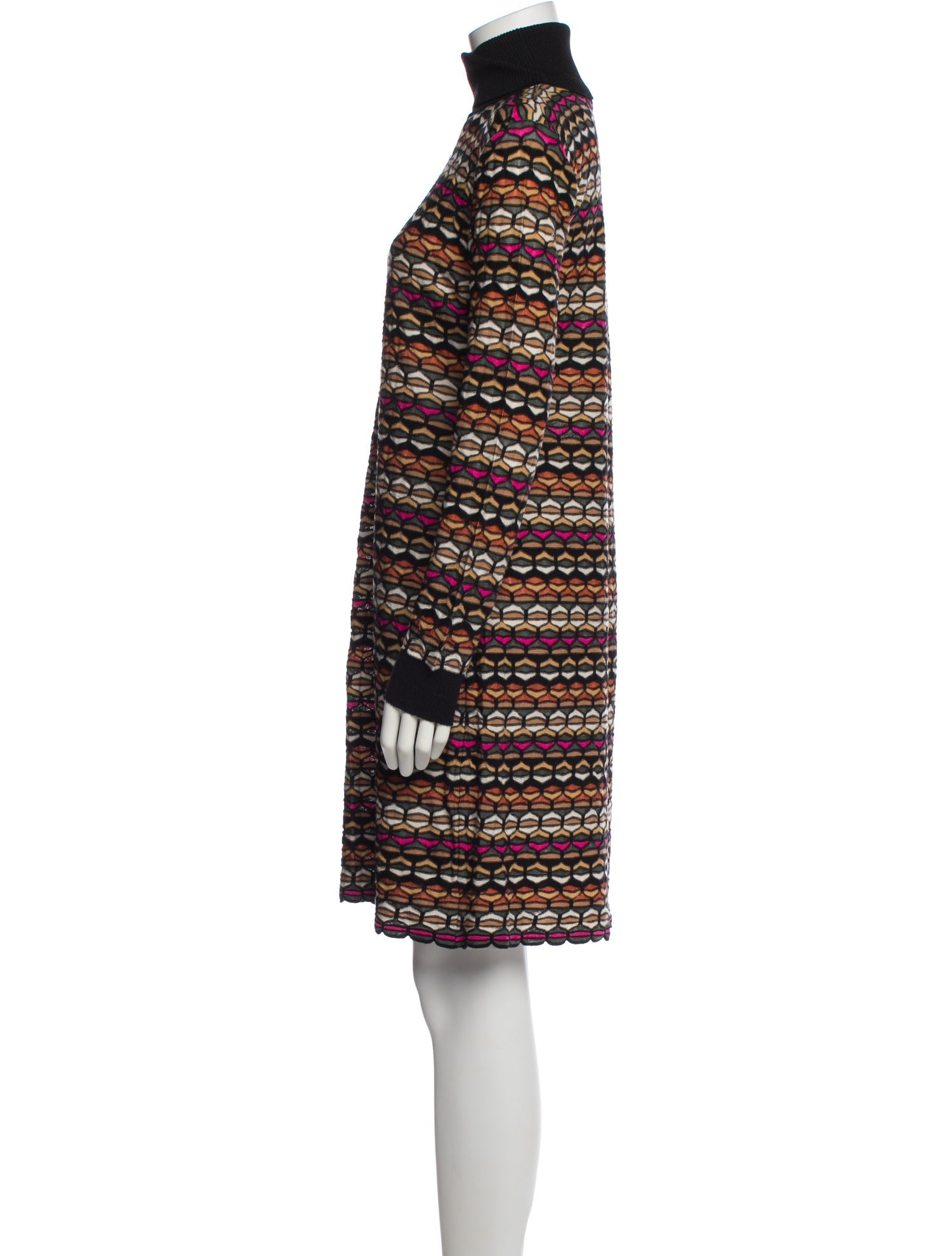 M Missoni Merino Wool Mini Dress