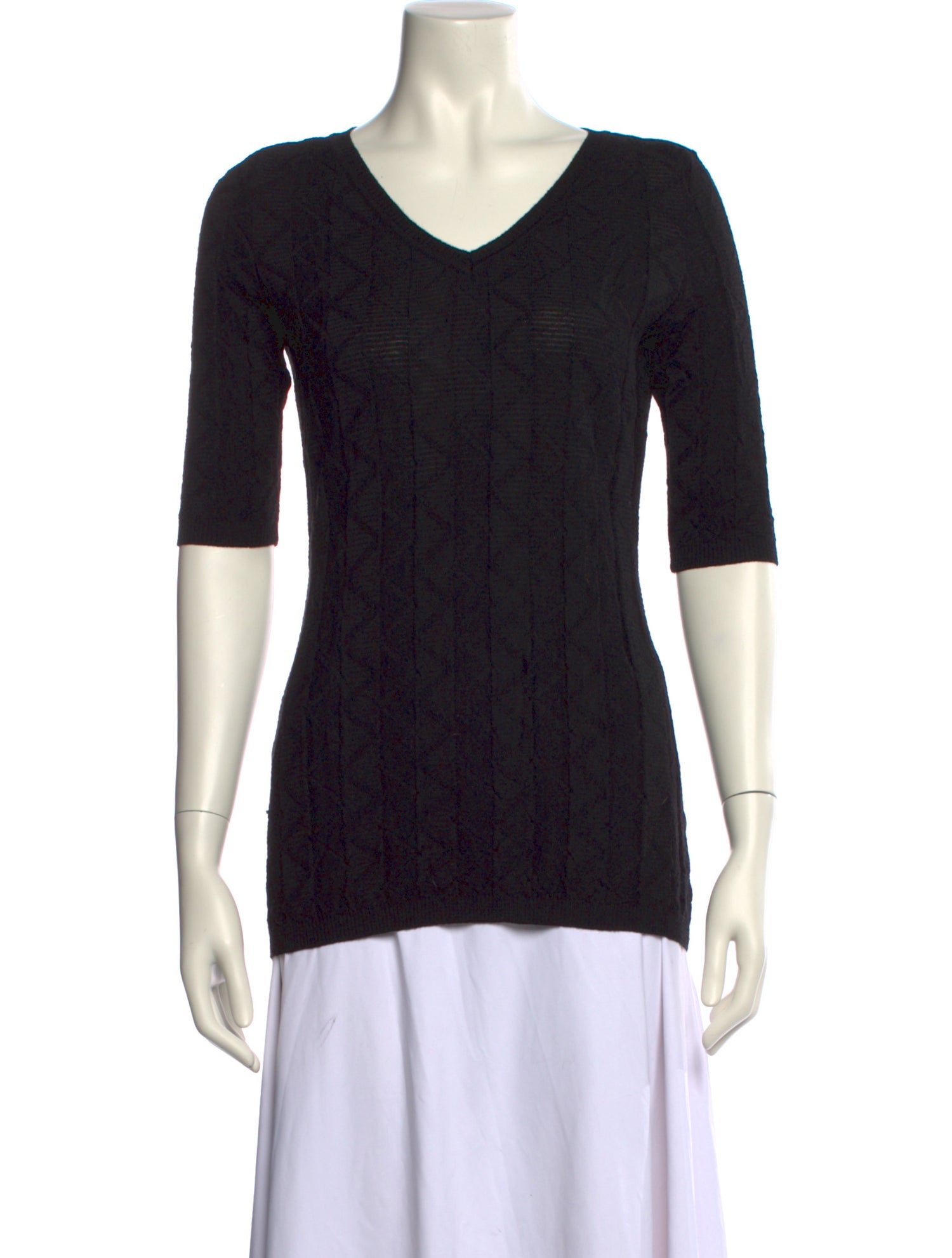 M Missoni Wool V-Neck Sweater