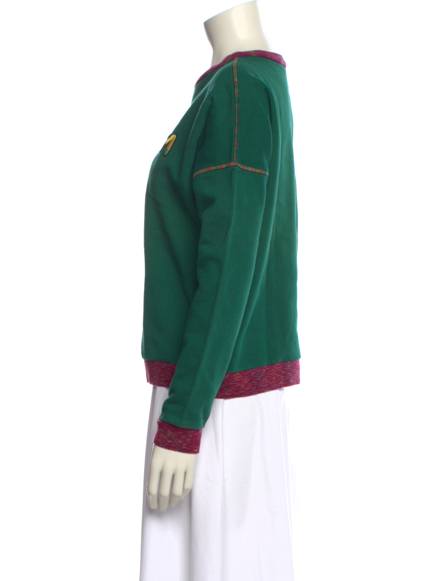 M Missoni Graphic Print Crew Neck Sweatshirt