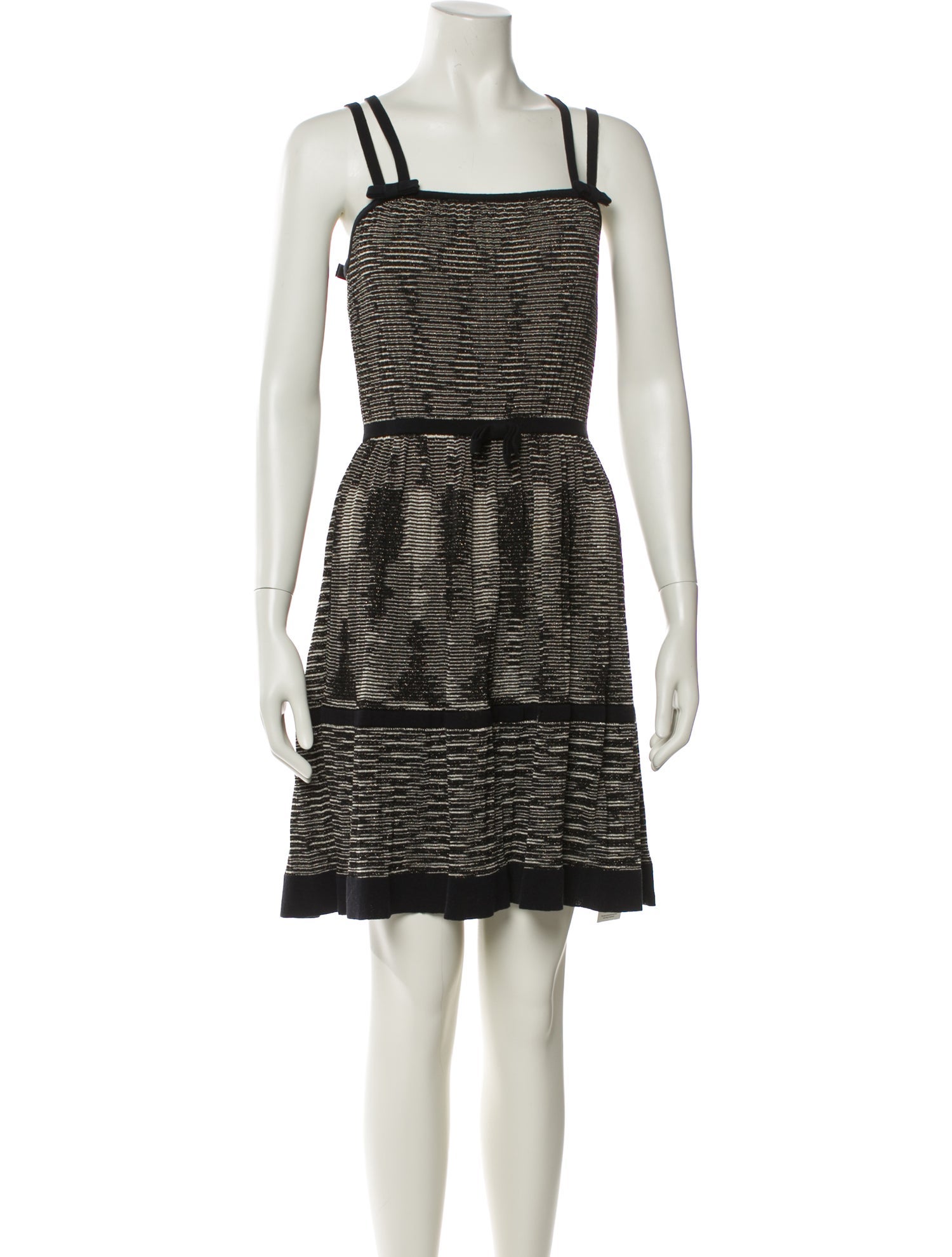 M Missoni Striped Mini Dress