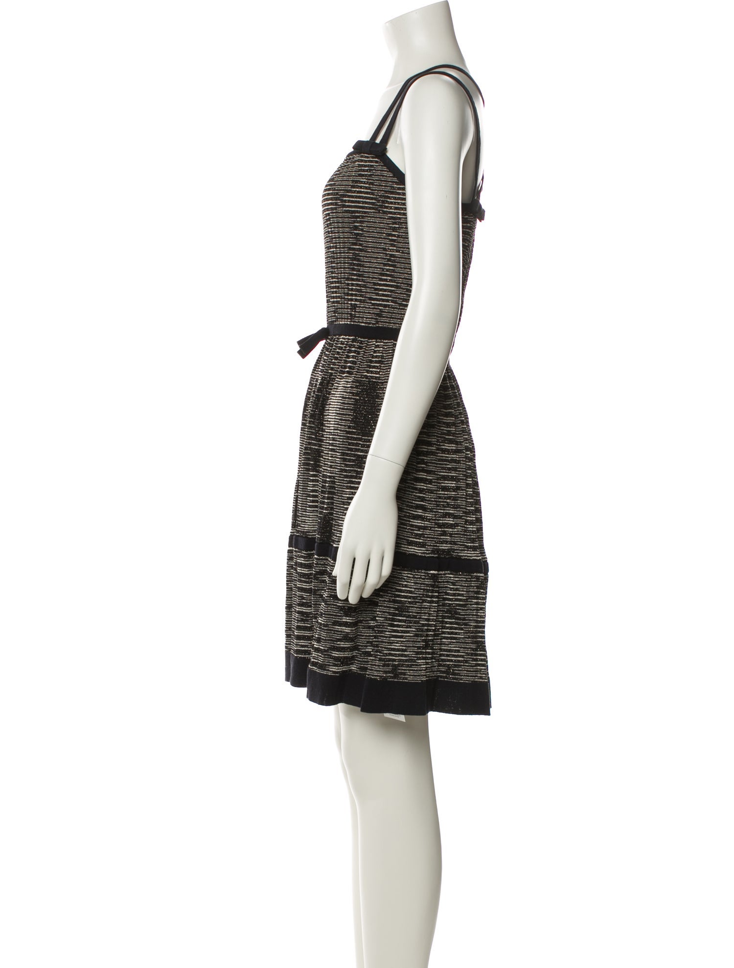 M Missoni Striped Mini Dress