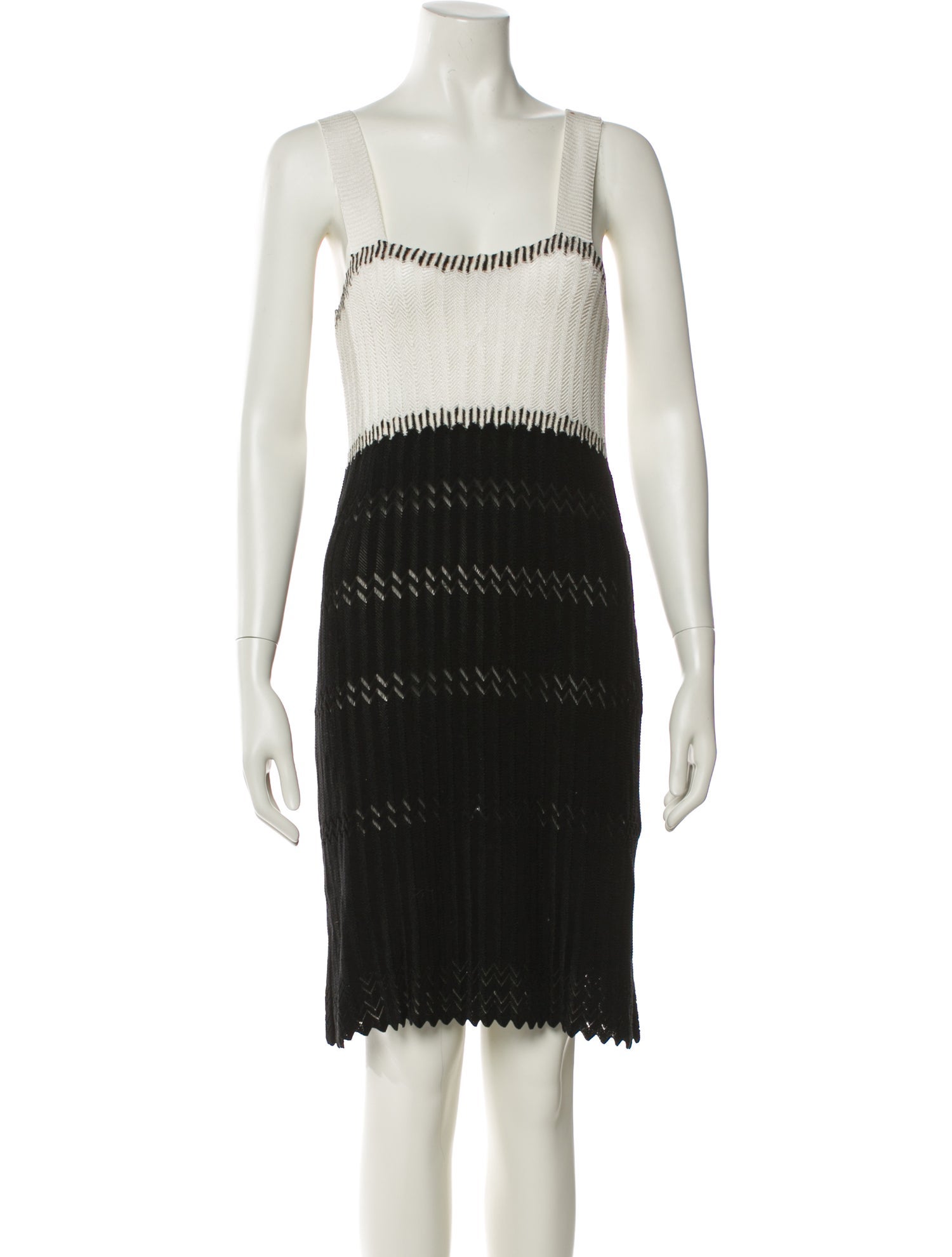 M Missoni Striped Mini Dress