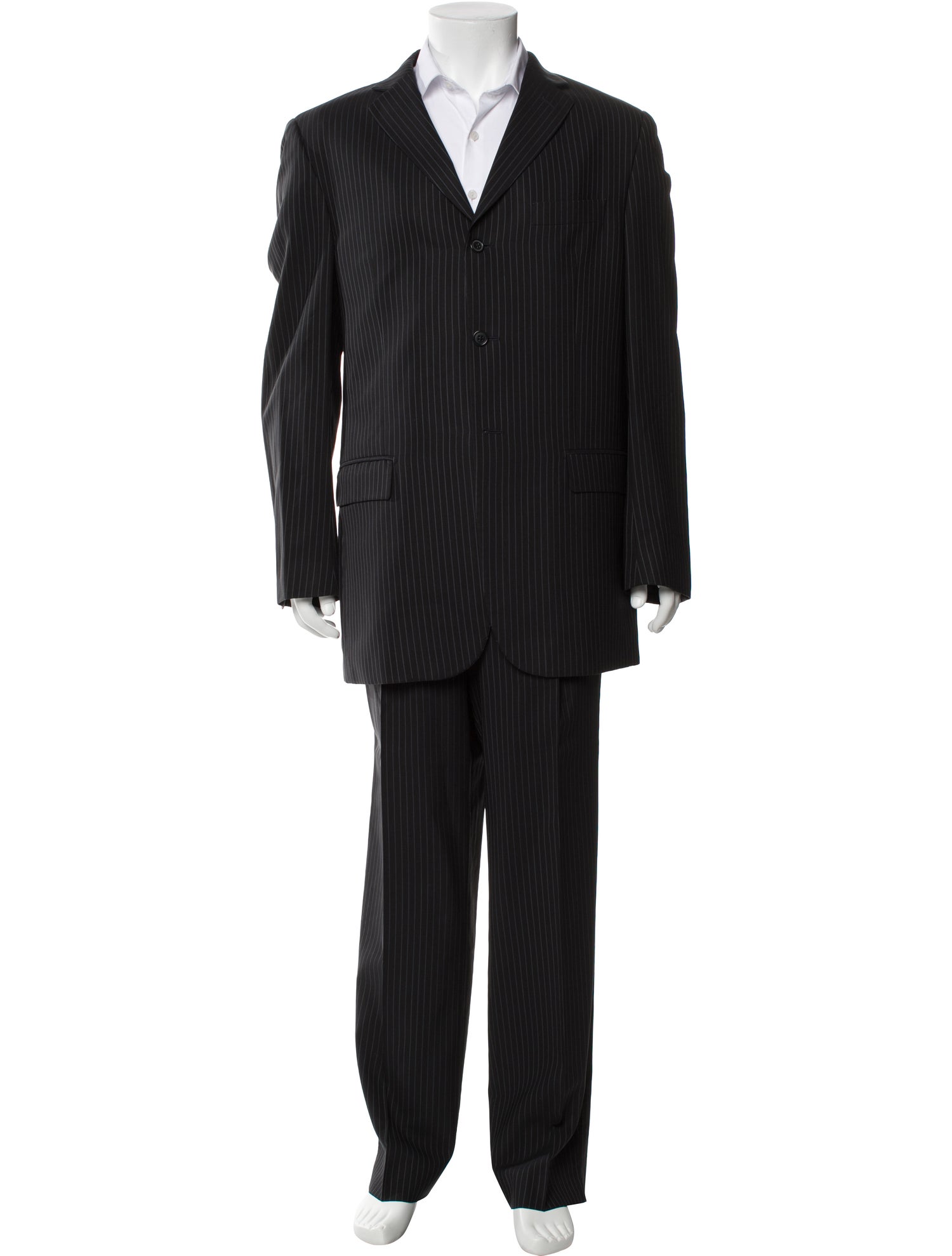 M Missoni Wool Striped Two-Piece Suit