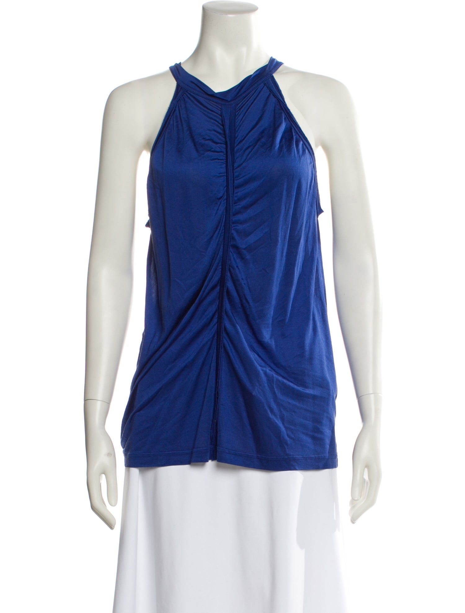 M Missoni Silk Cowl Neck Blouse