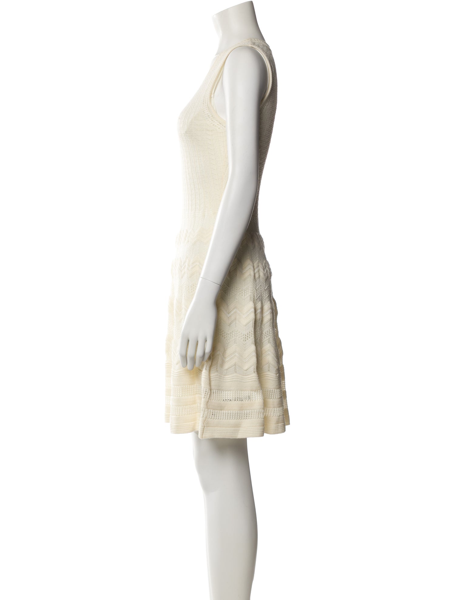 M Missoni V-Neck Mini Dress