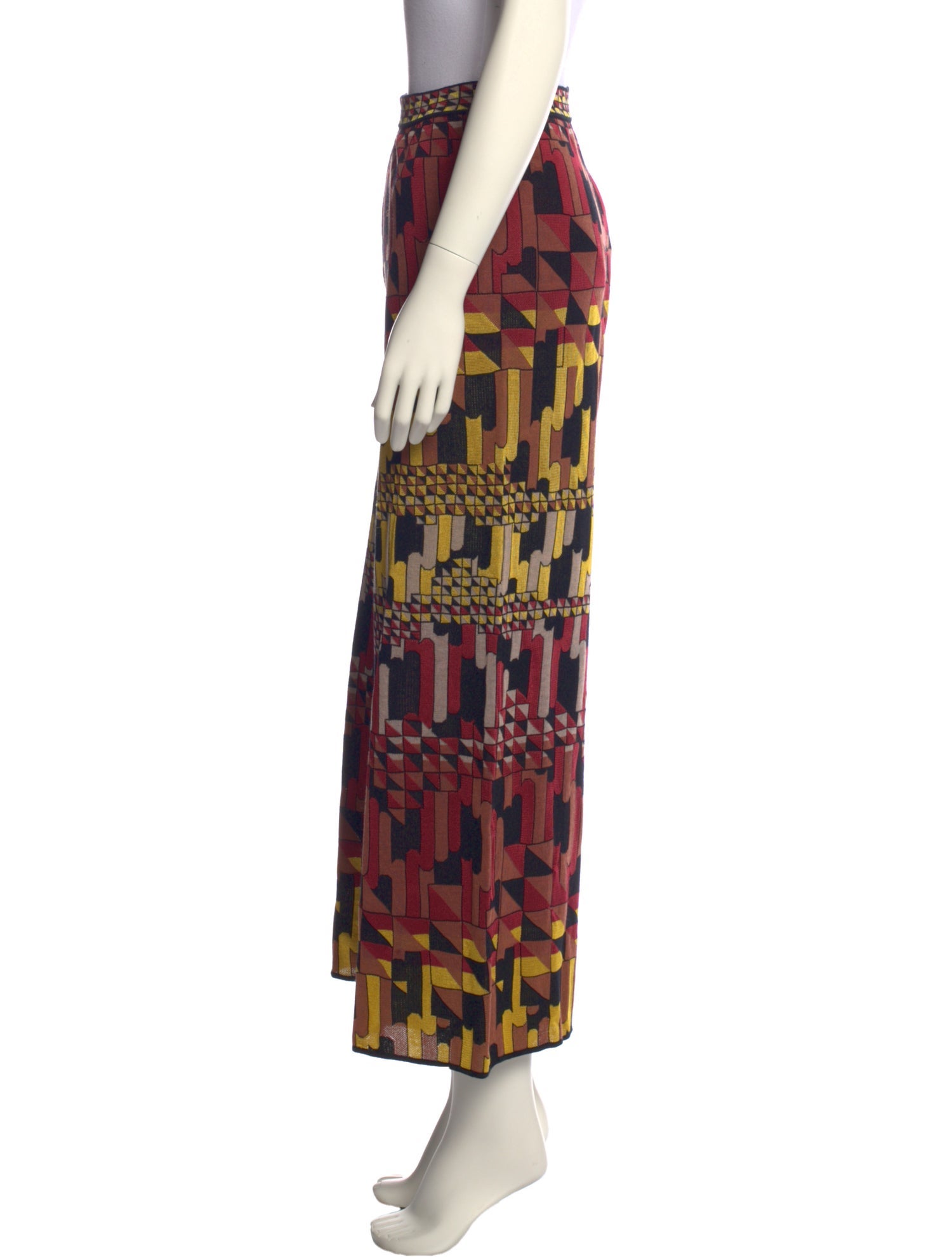 M Missoni Printed Wide Leg Pants