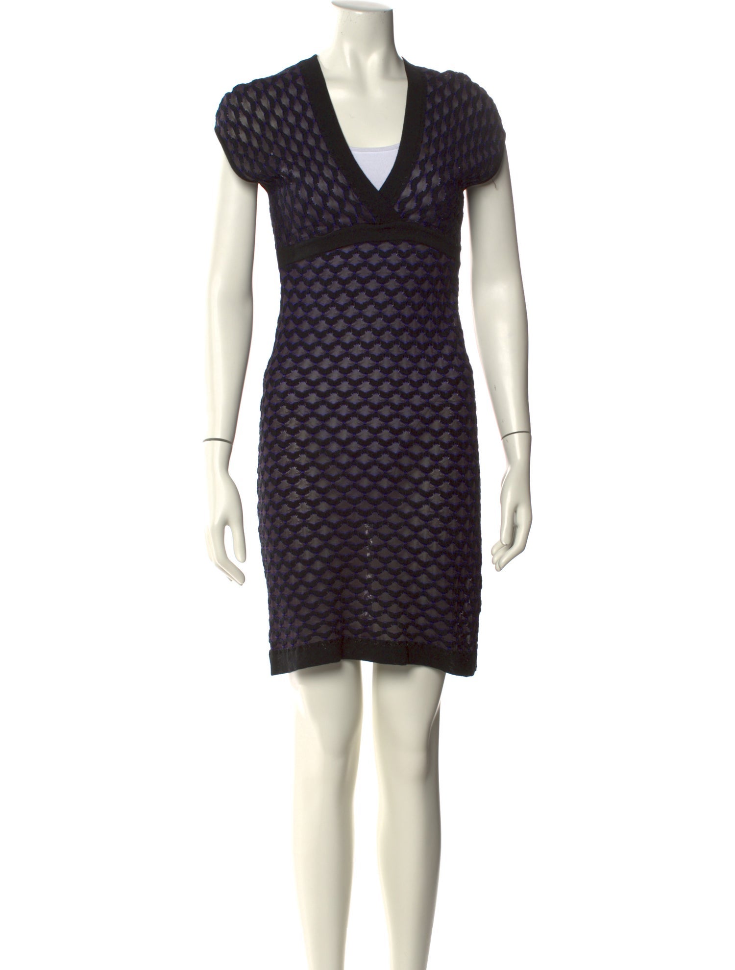 M Missoni Printed Mini Dress