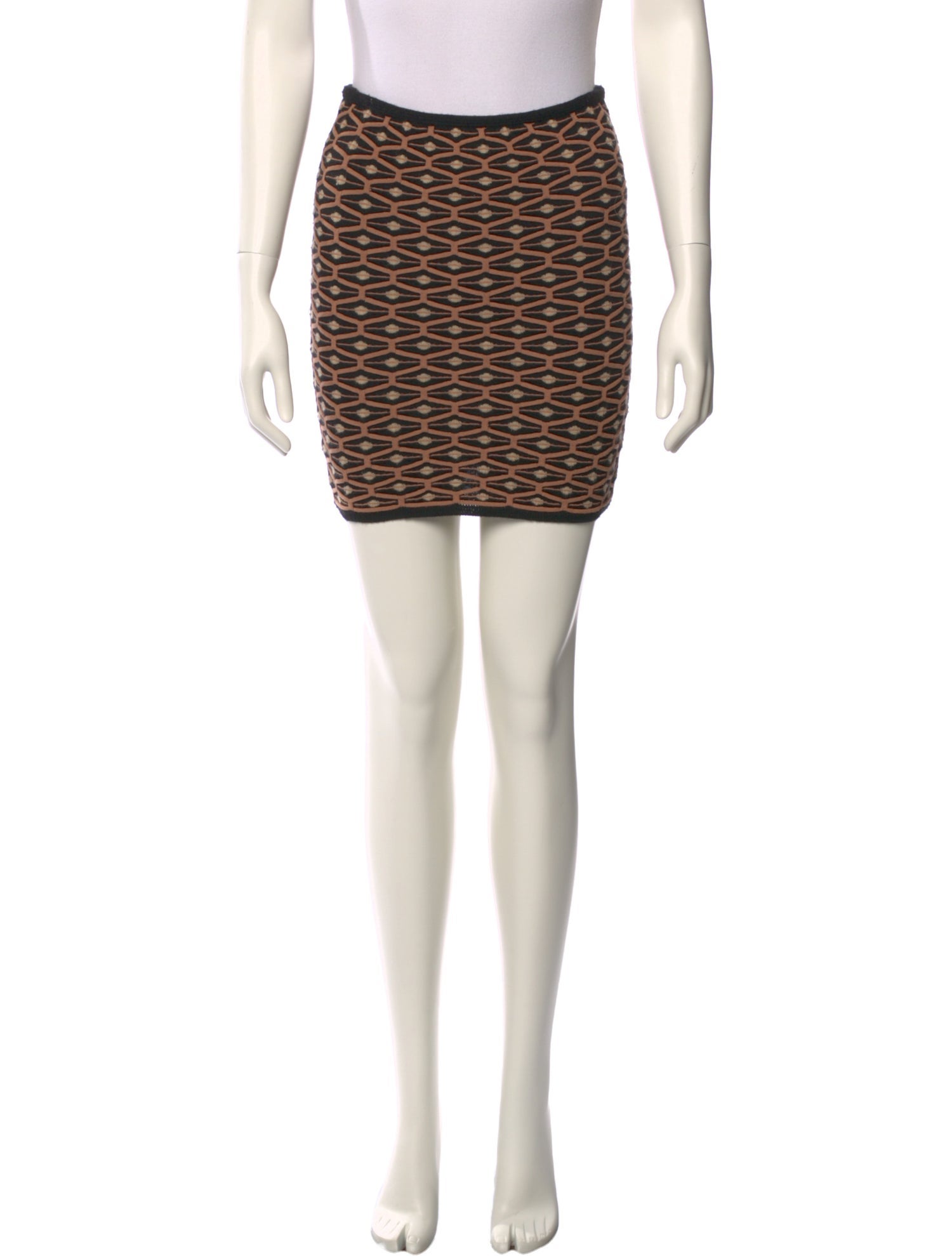 M Missoni Printed Mini Skirt