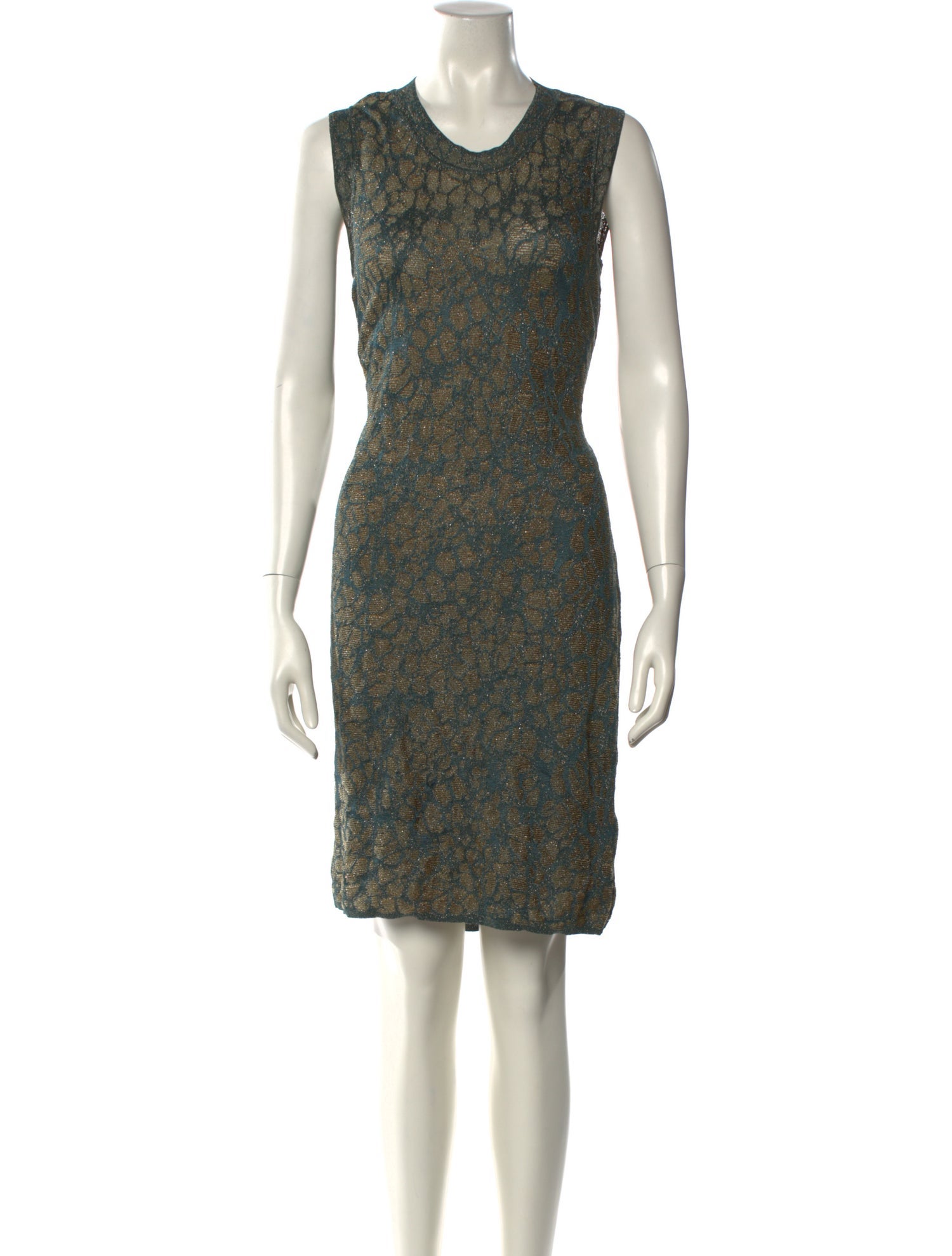 M Missoni Printed Mini Dress