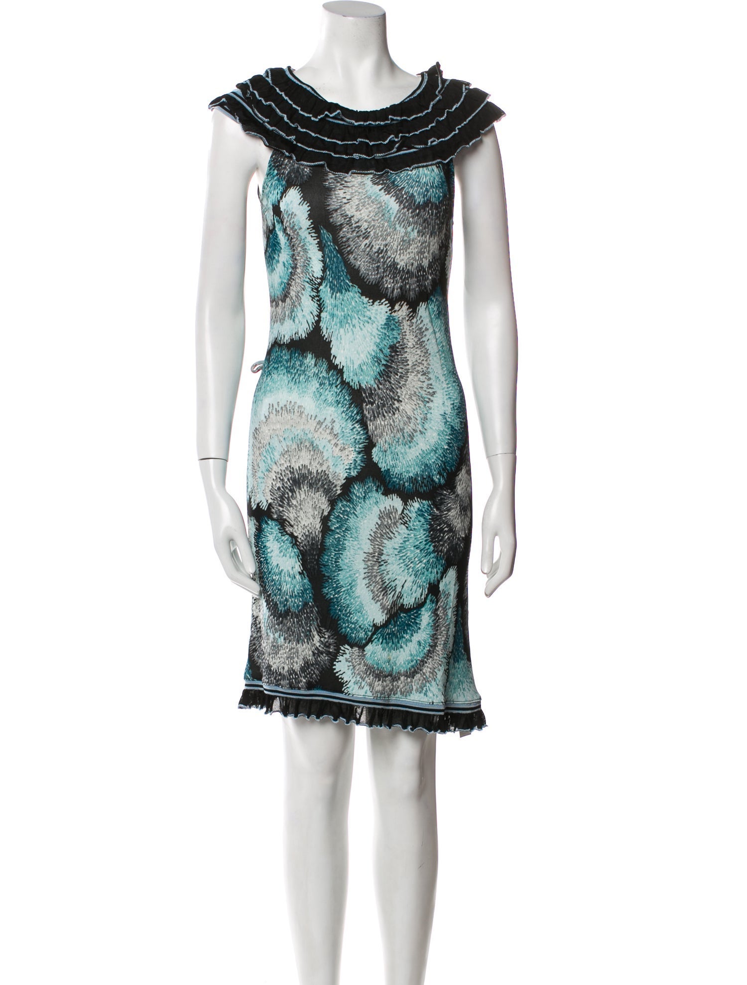 M Missoni Printed Mini Dress