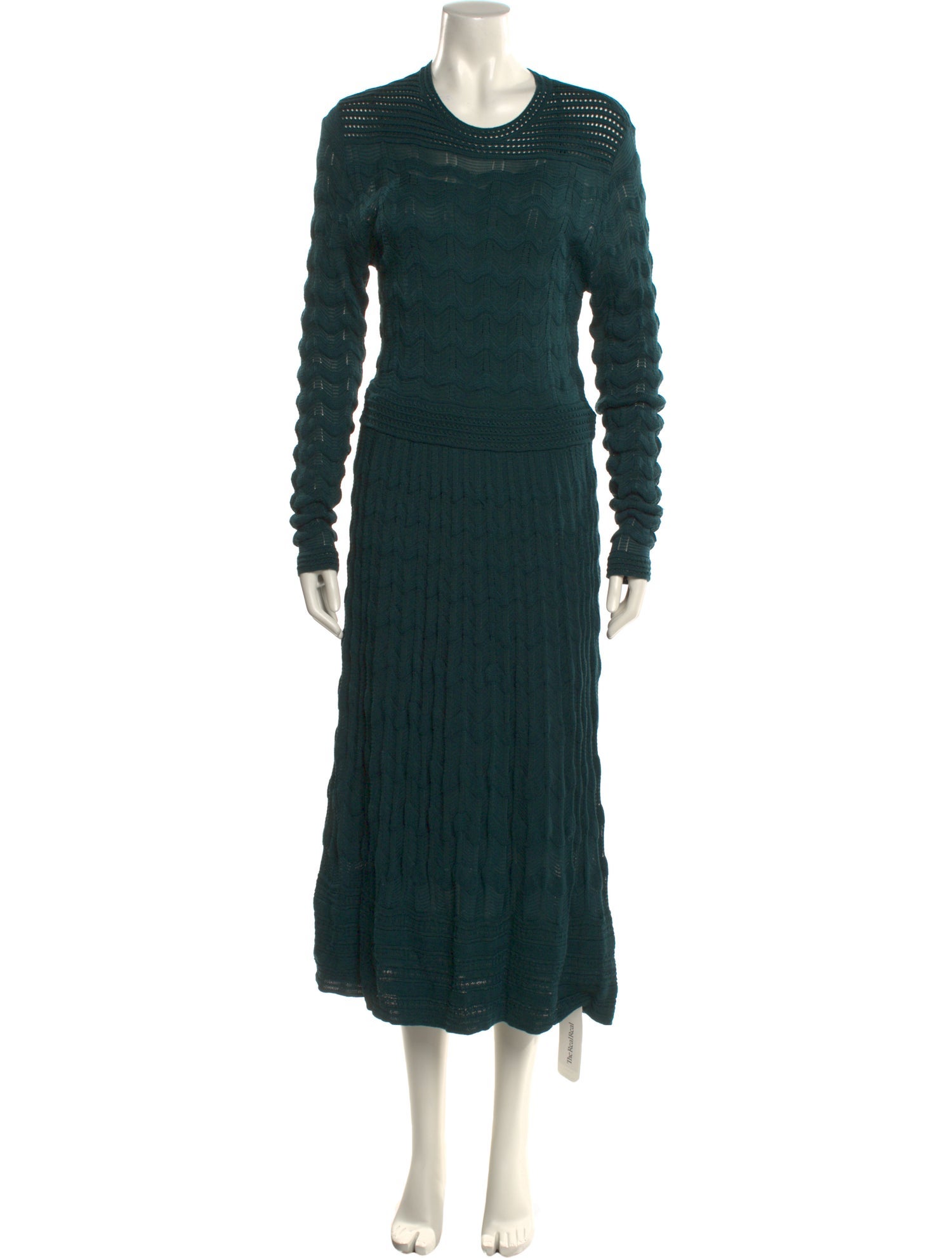 M Missoni Wool Long Dress - Green Dresses, Clothing - WM4123399 | The RealReal M Missoni Wool Long Dress - Green Dresses, Clothing - WM4123399 | The RealReal
