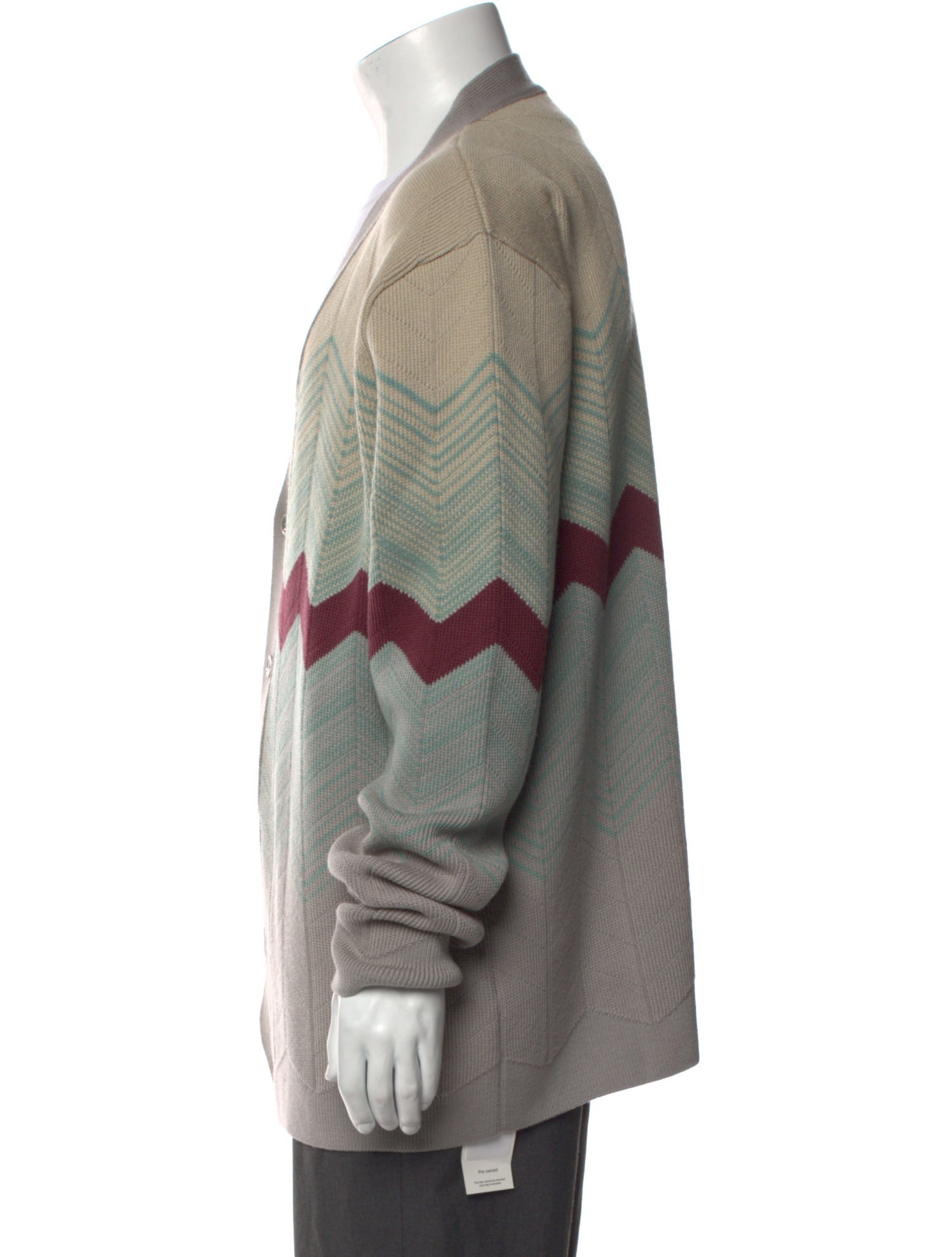 M Missoni Wool Striped Cardigan w/ Tags
